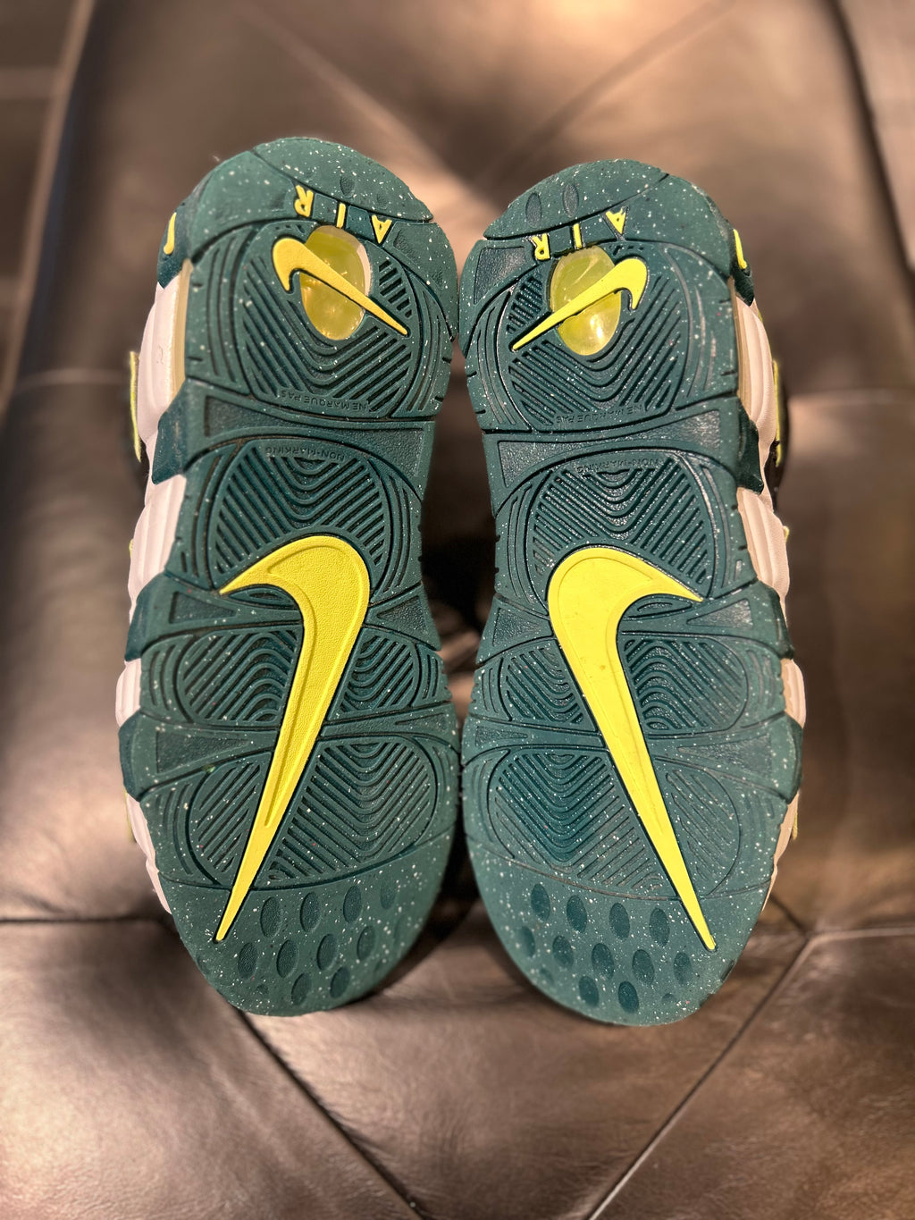 Nike Air More Uptempo Geode Size 5.5y Grade School Shoes