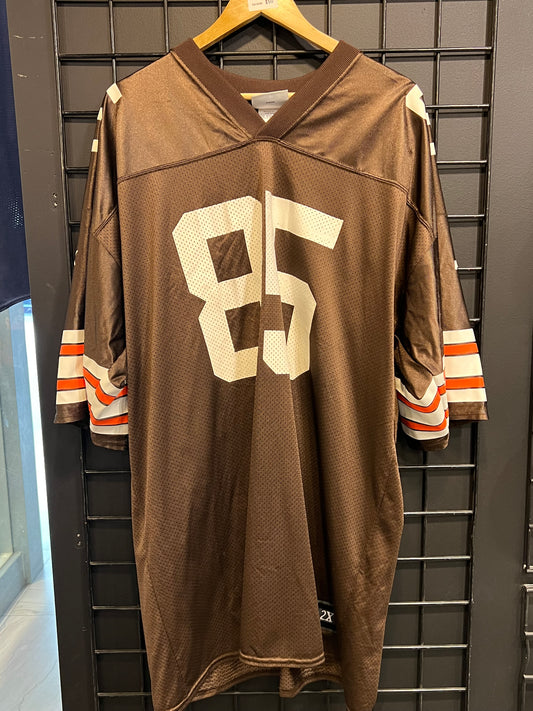 Vintage Puma Cleveland Browns #85 Johnson Jersey Size 2XL