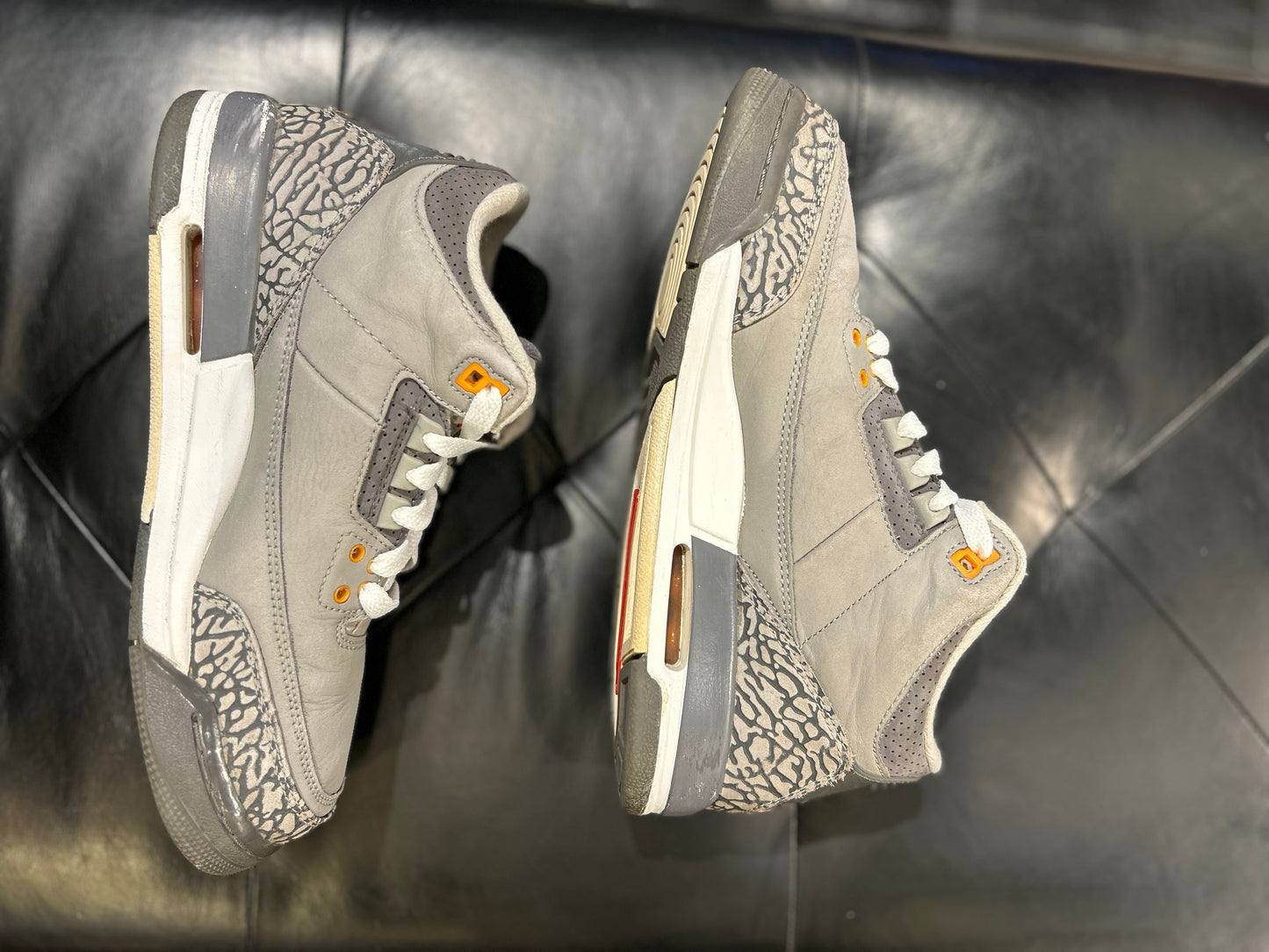 Air Jordan 3 Retro Cool Grey size 7y Gradeschool Shoes