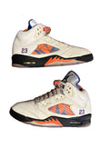 Air Jordan 5 International Flight 136027-148 Sail Orange Blue Size 9