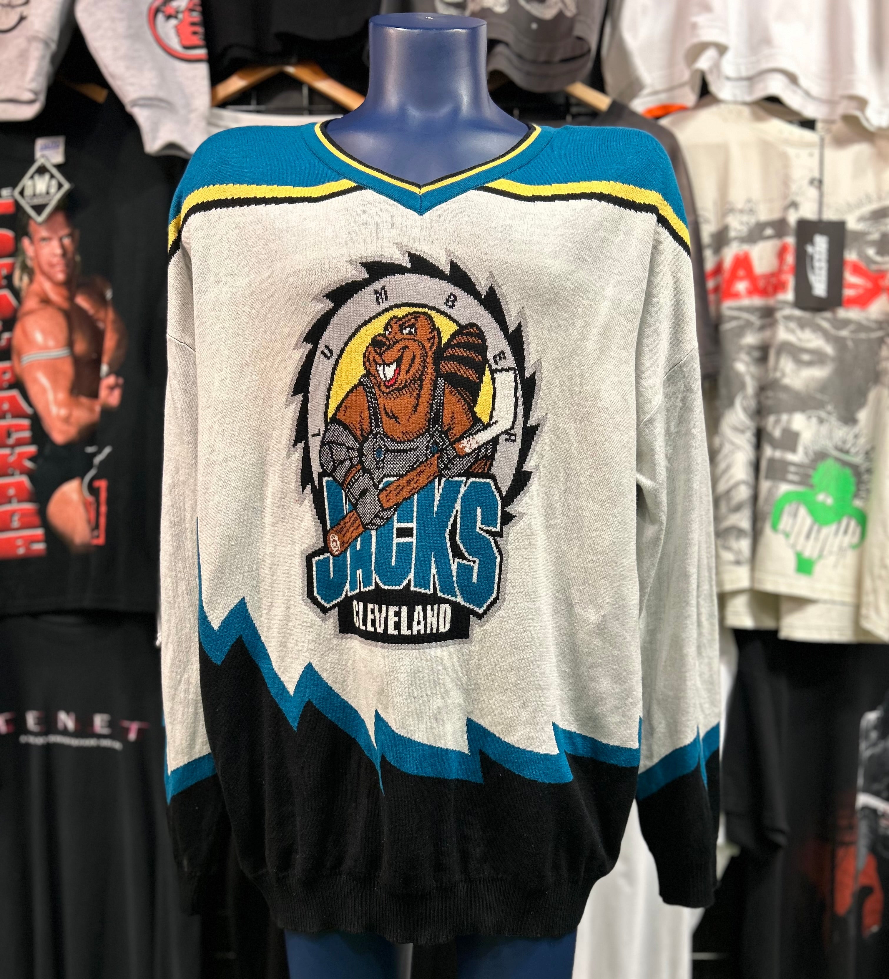 Cleveland Lumberjacks Sweater Size 2XL Men's