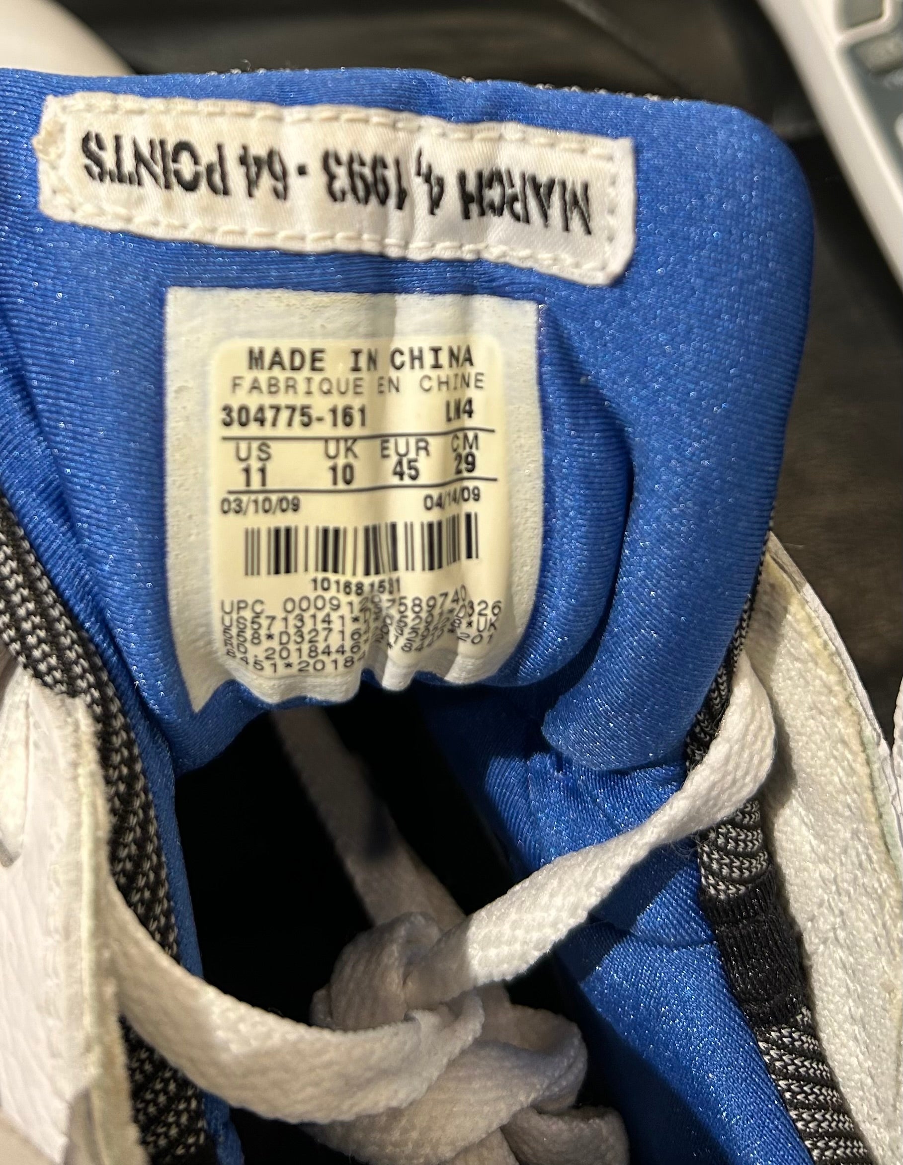 Air Jordan 7 DMP Orlando Magic Size 11
