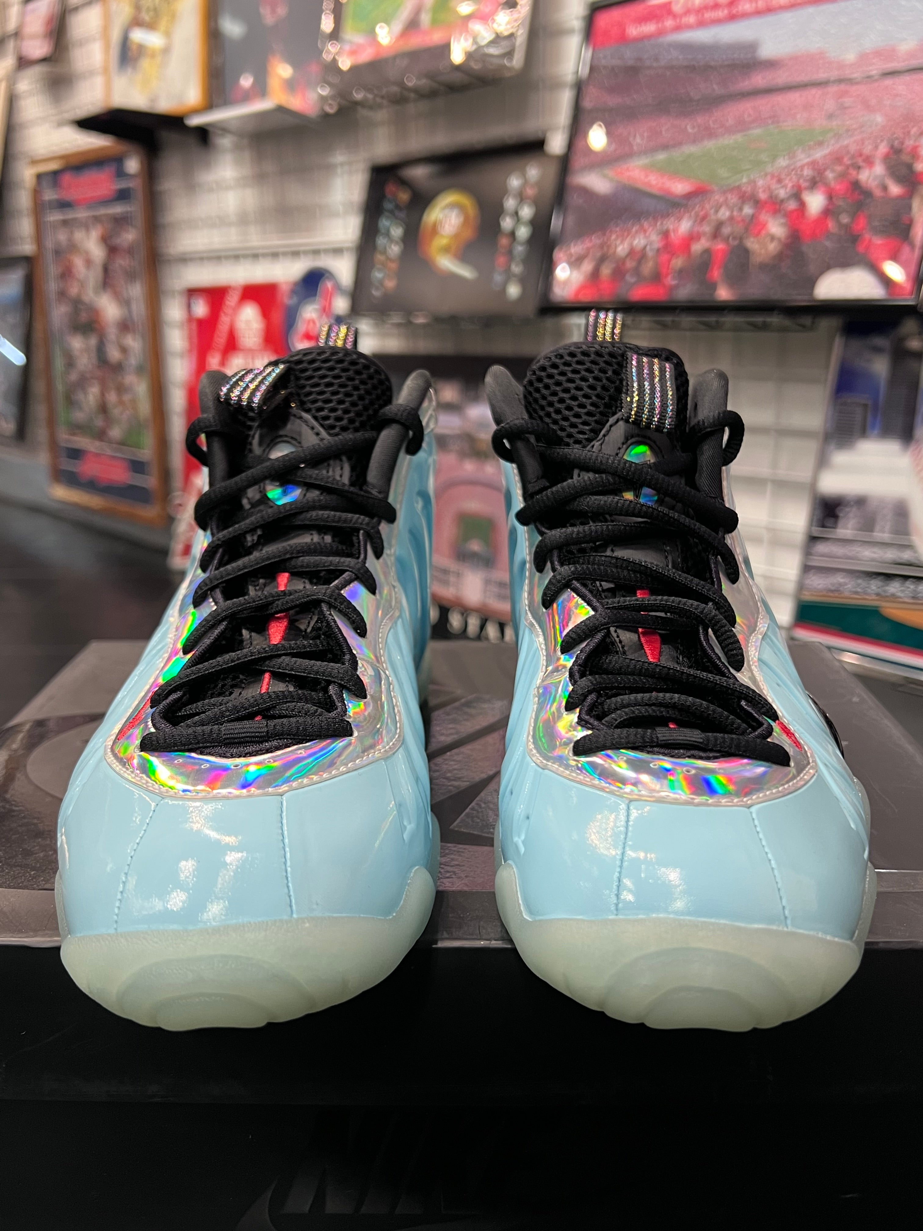 Gradeschool Nike Little Posite Foamposite Mixtape Size 7y