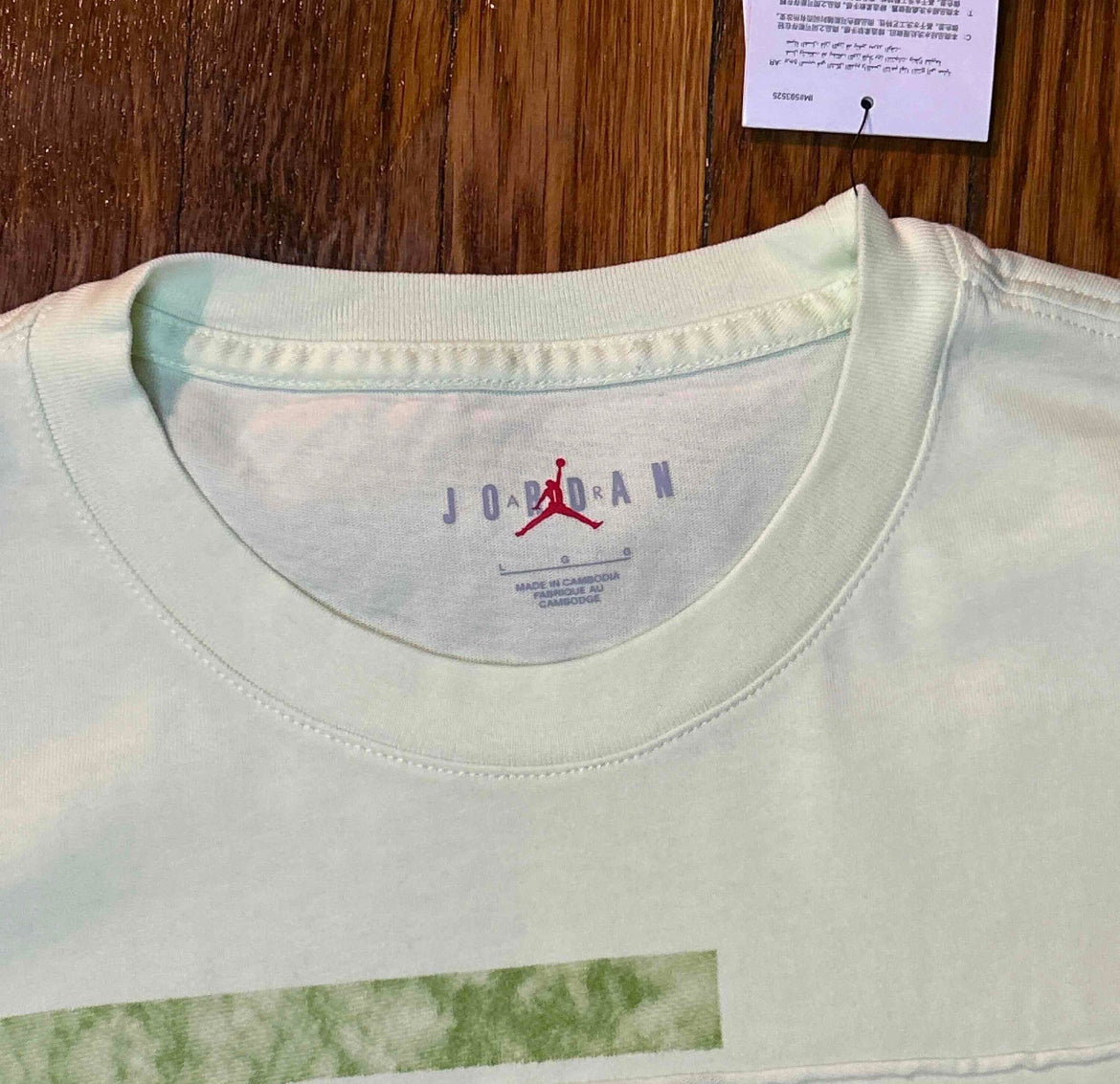 Jordan Union Bephies Beauty Supply T-Shirt Green Size L Mens