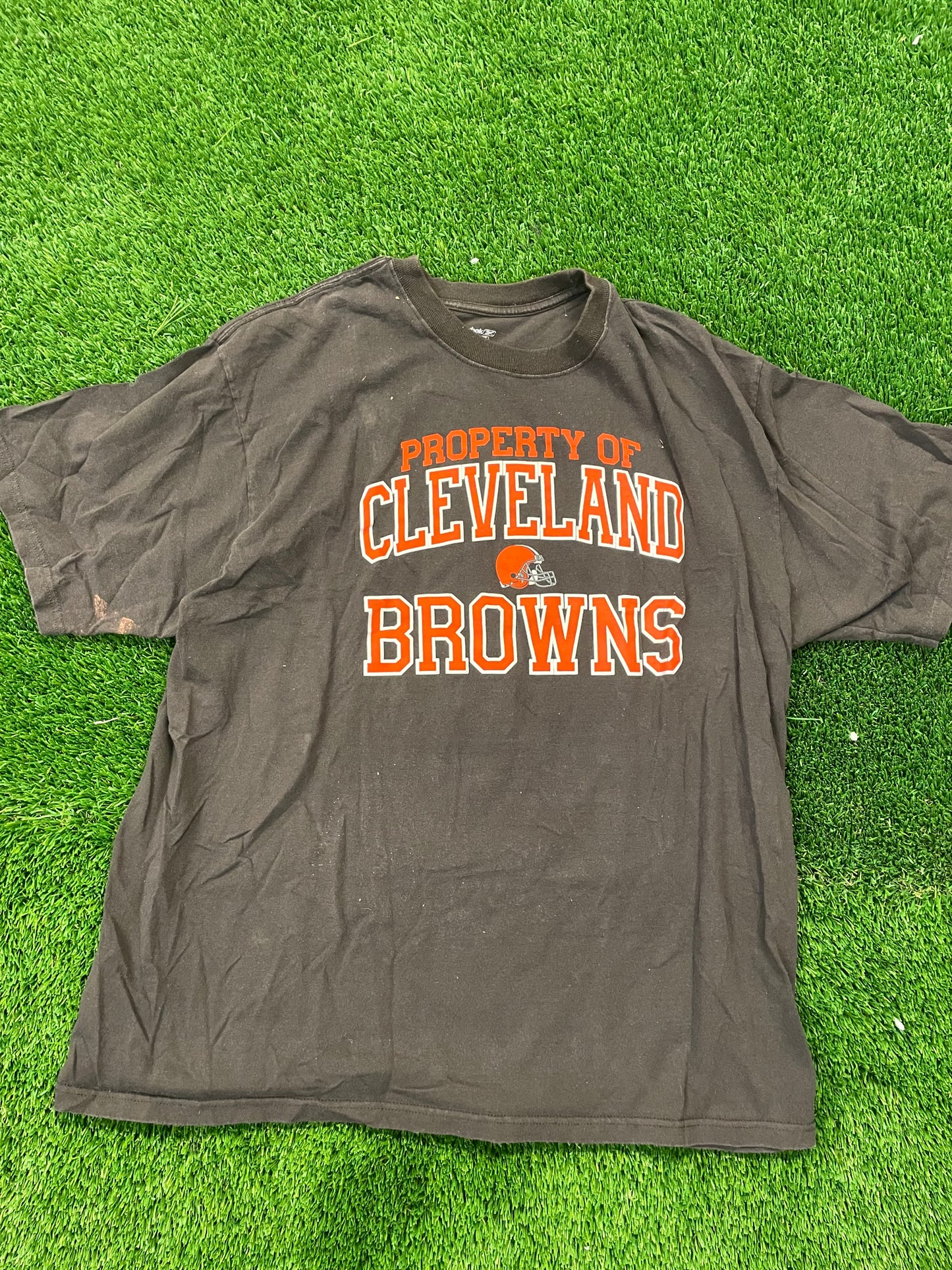 Vintage Cleveland Browns Property of T Shirt size XL