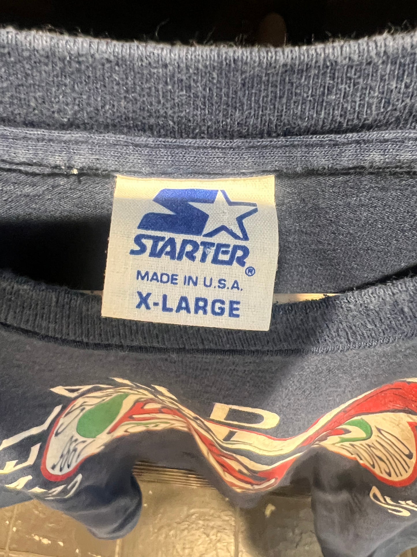 Men’s 1995 Starter Cleveland Indians Tee Size XL