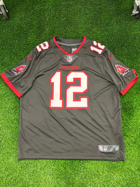 Men’s NFL #12 Tom Brady Jersey Size XXL