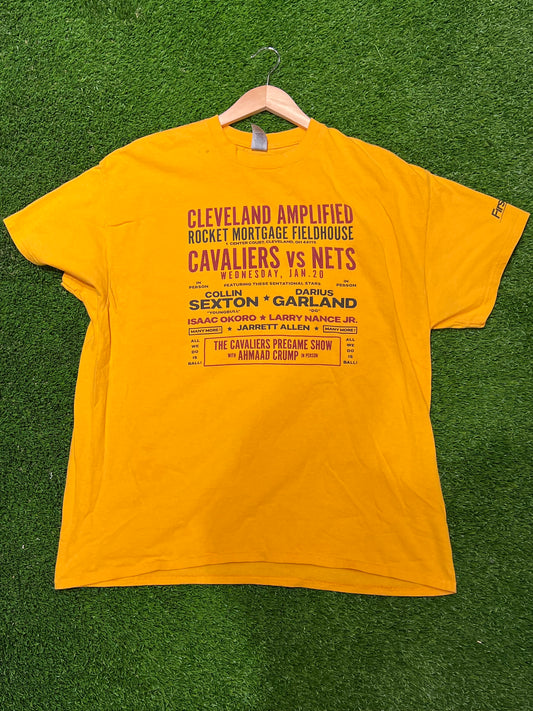 Cleveland Cavaliers Pregame Show Tee Size XL