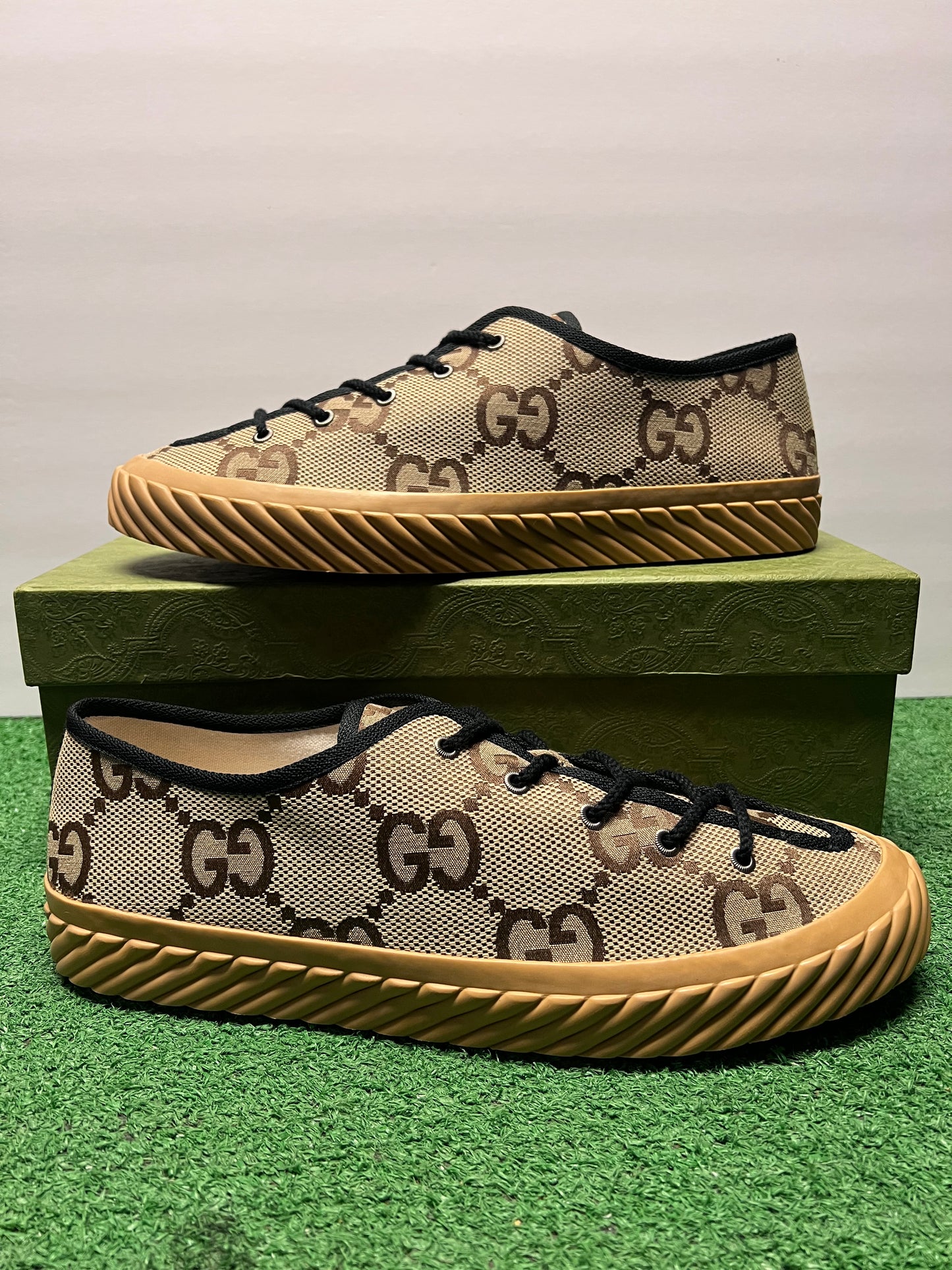 Men’s Gucci Maxi OG Low Carmel Size 13