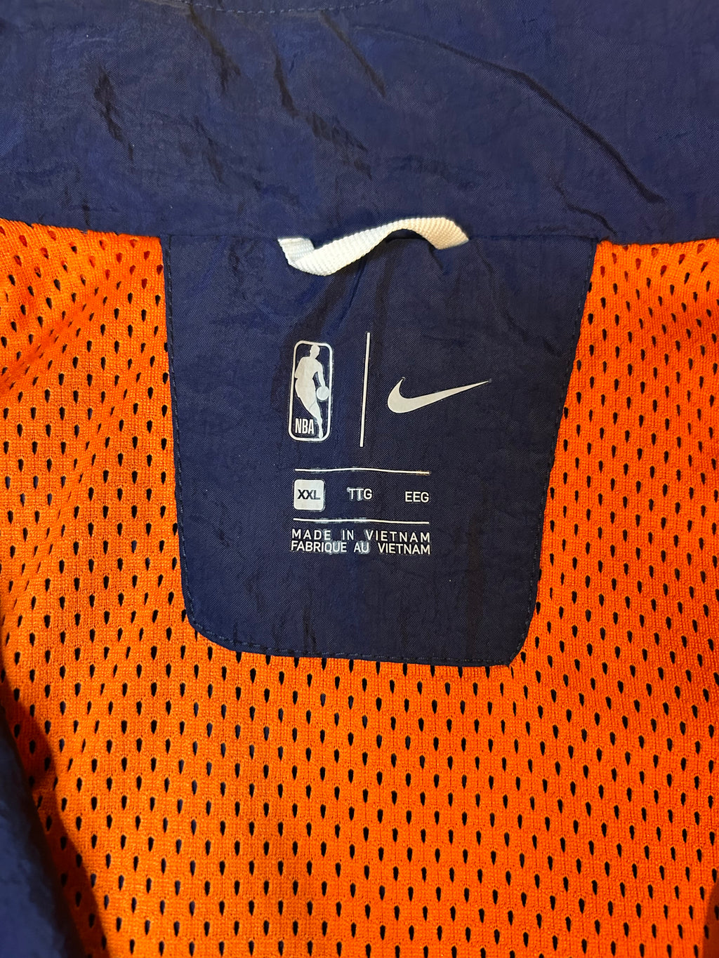 Nike NBA New York Knicks City Edition Full-Zip Warm-Up Tracksuit