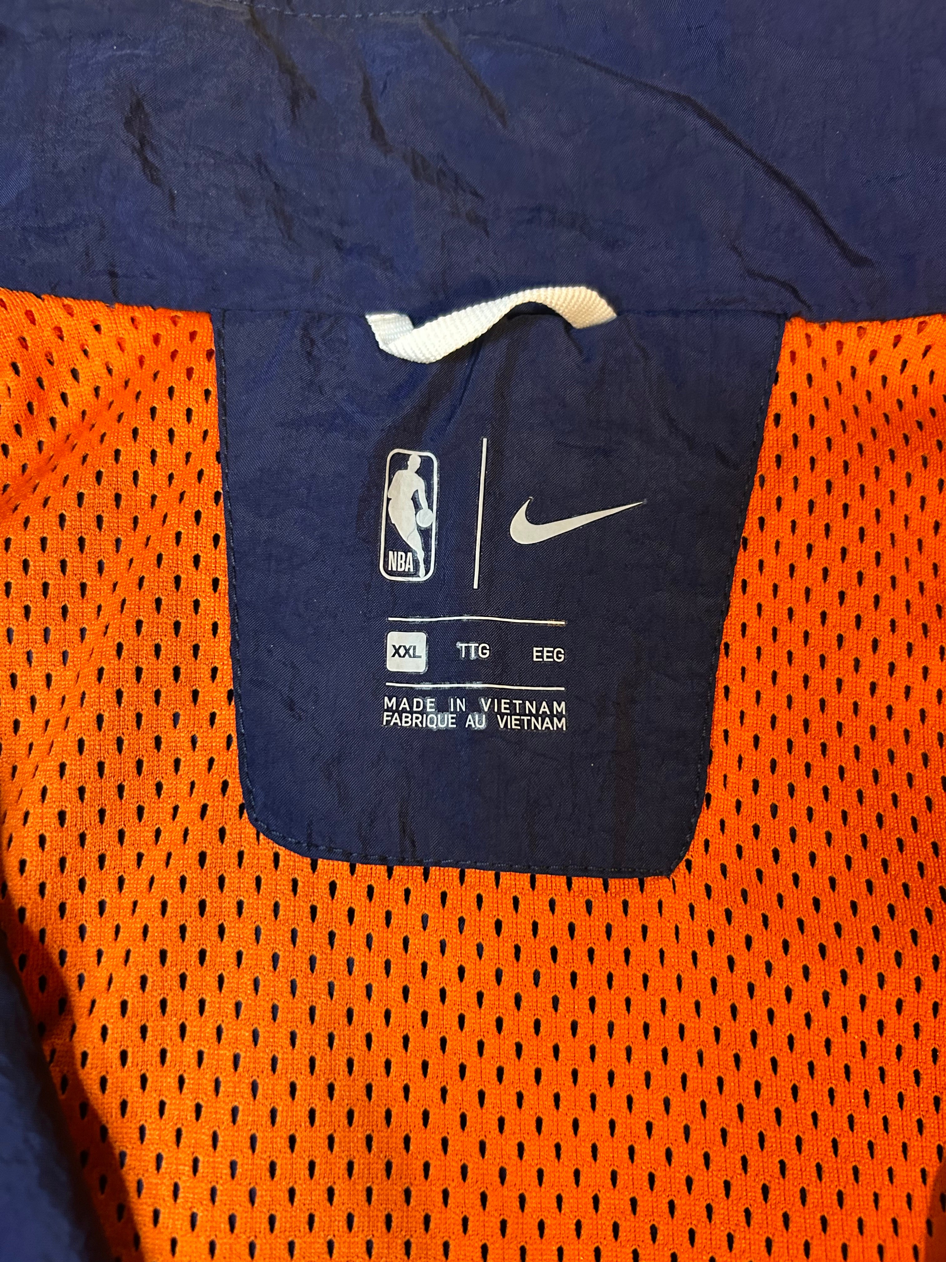 Nike NBA New York Knicks City Edition Full-Zip Warm-Up Tracksuit