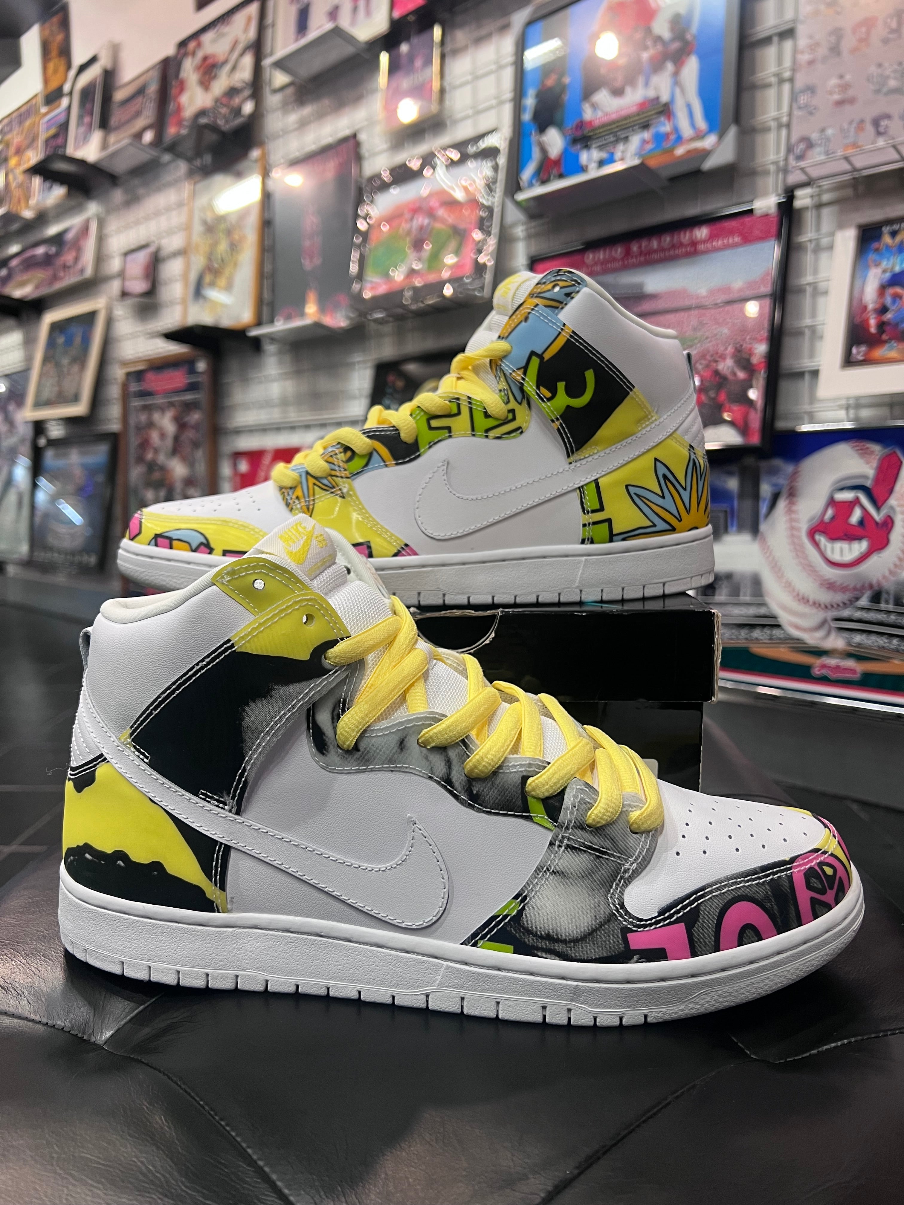 Men’s Nike SB Dunk High De La Soul Size 12 Shoes