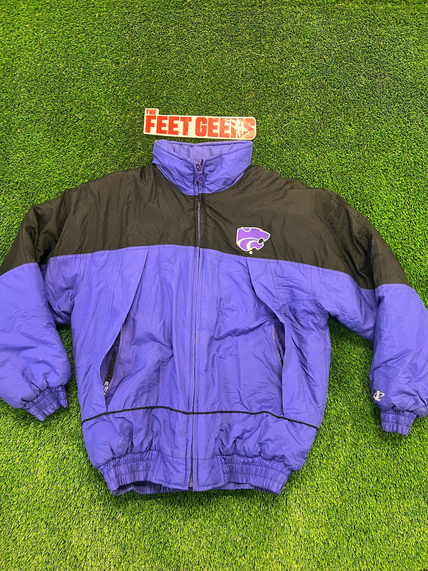 Vintage Logo Athletic NCAA Kansas State Wildcats Coat