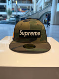 Supreme New Era Camo Mesh Fitted Hat Size 7 1/8