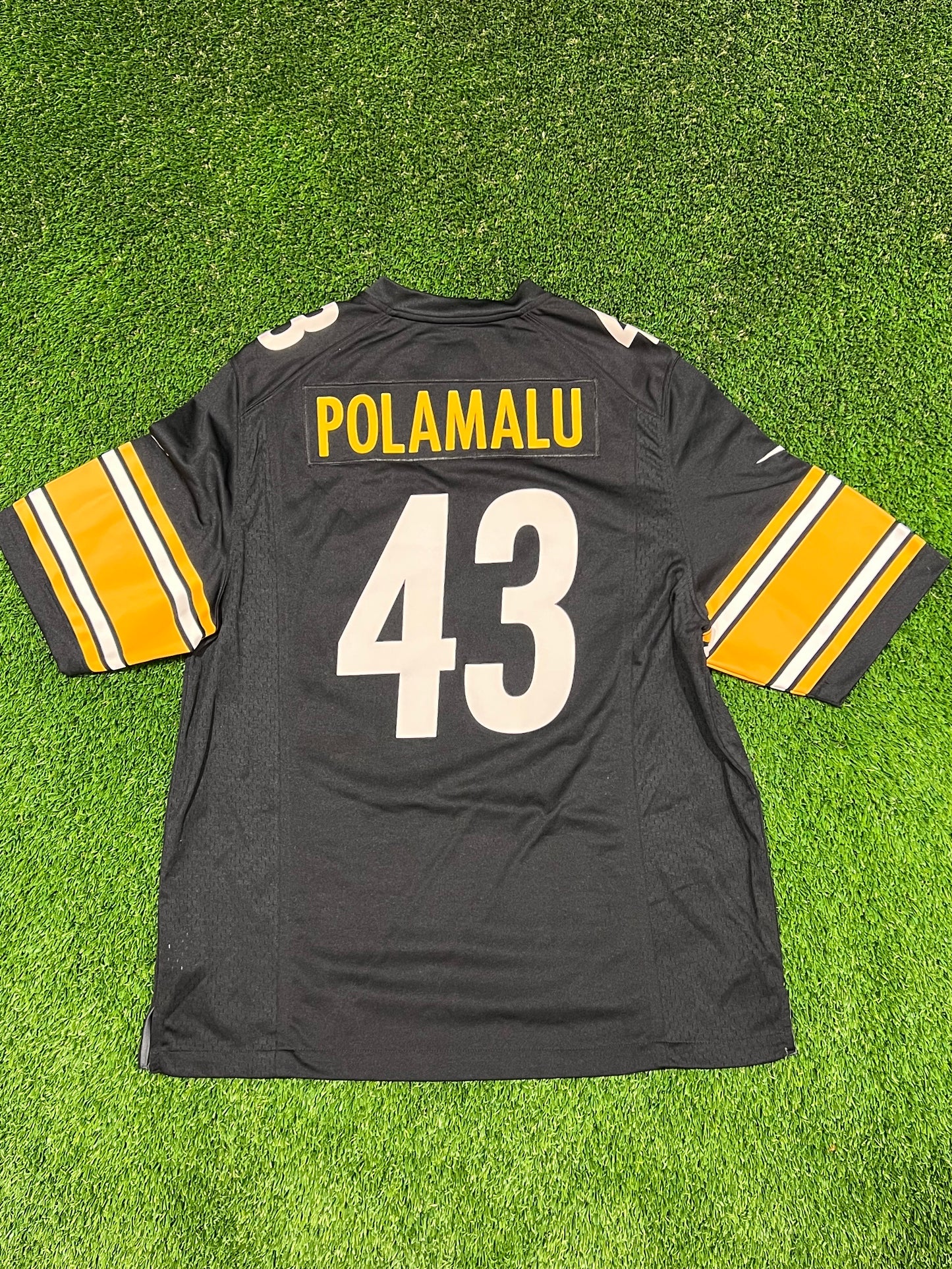 Steelers Troy Polamalu Jersey Size L