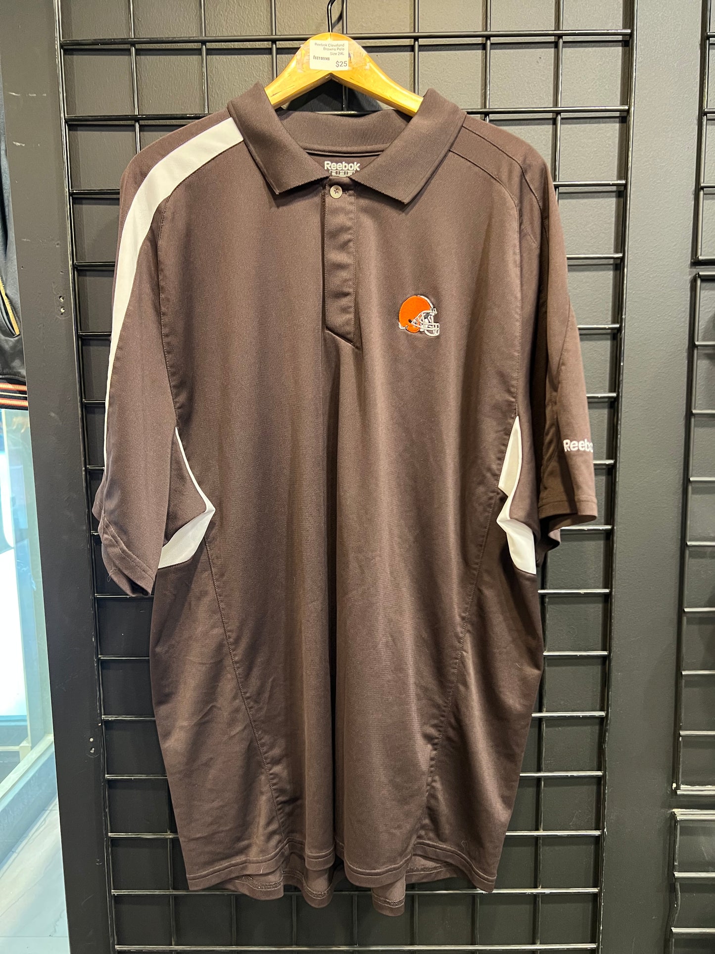 Men’s Reebok Cleveland Browns Polo Size 2XL