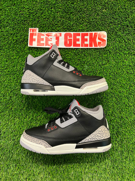 Gradeschool Air Jordan 3 Black Cement