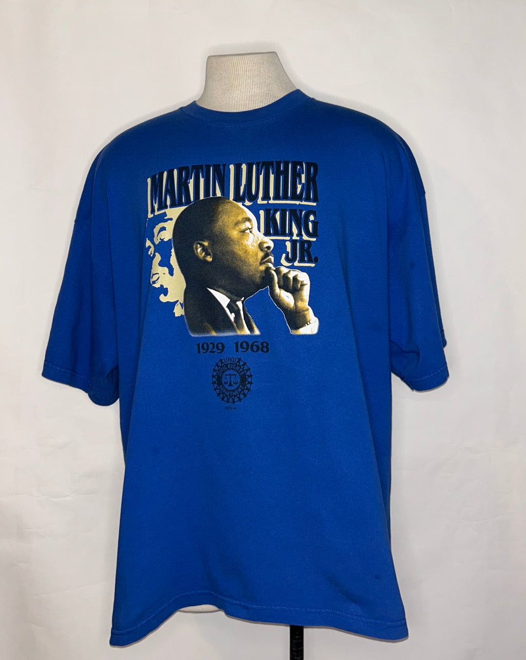 Martin Luther King Jr UAW Civil Rights Department Vintage T Shirt Size 3XL