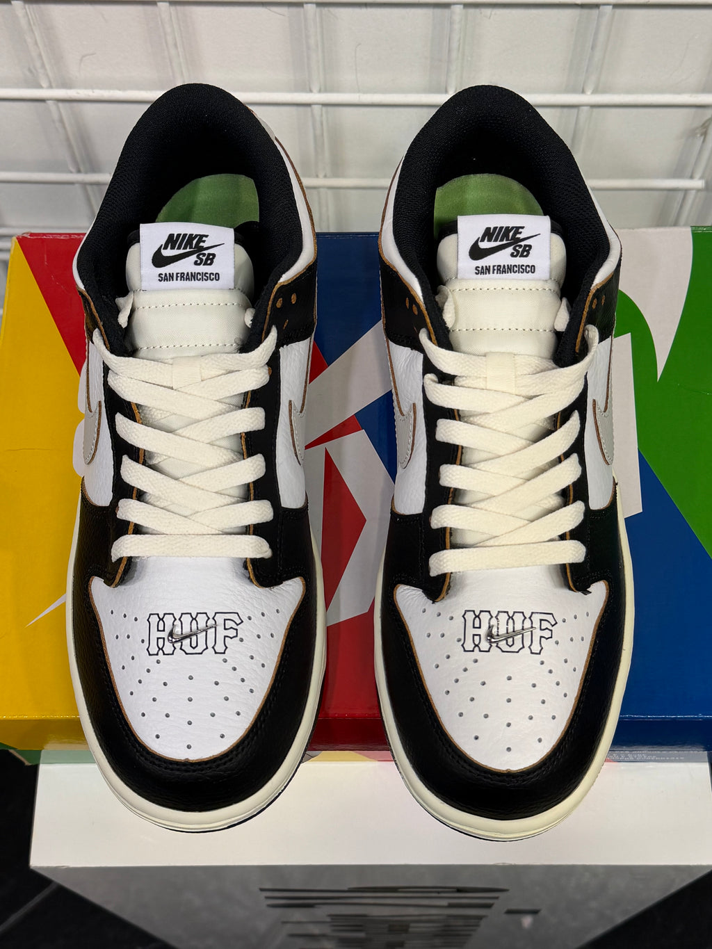 Nike SB Dunk Low HUF San Francisco Size 9.5 Men’s Shoes
