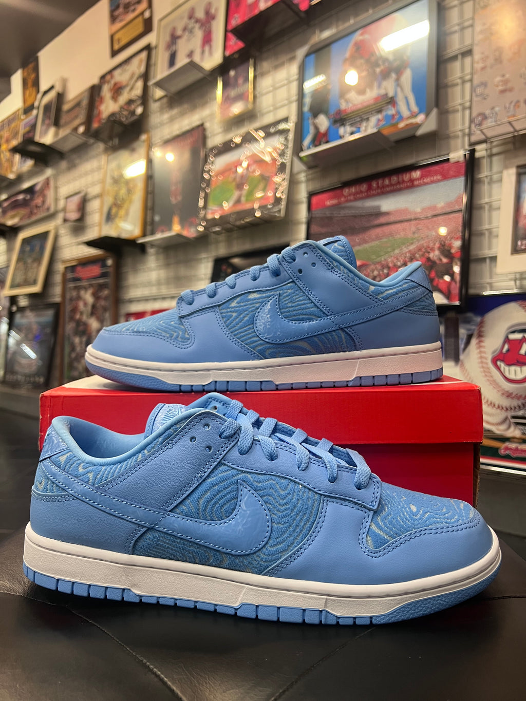 Men’s Nike Dunk Low PRM University Blue Size 11.5 Shoes