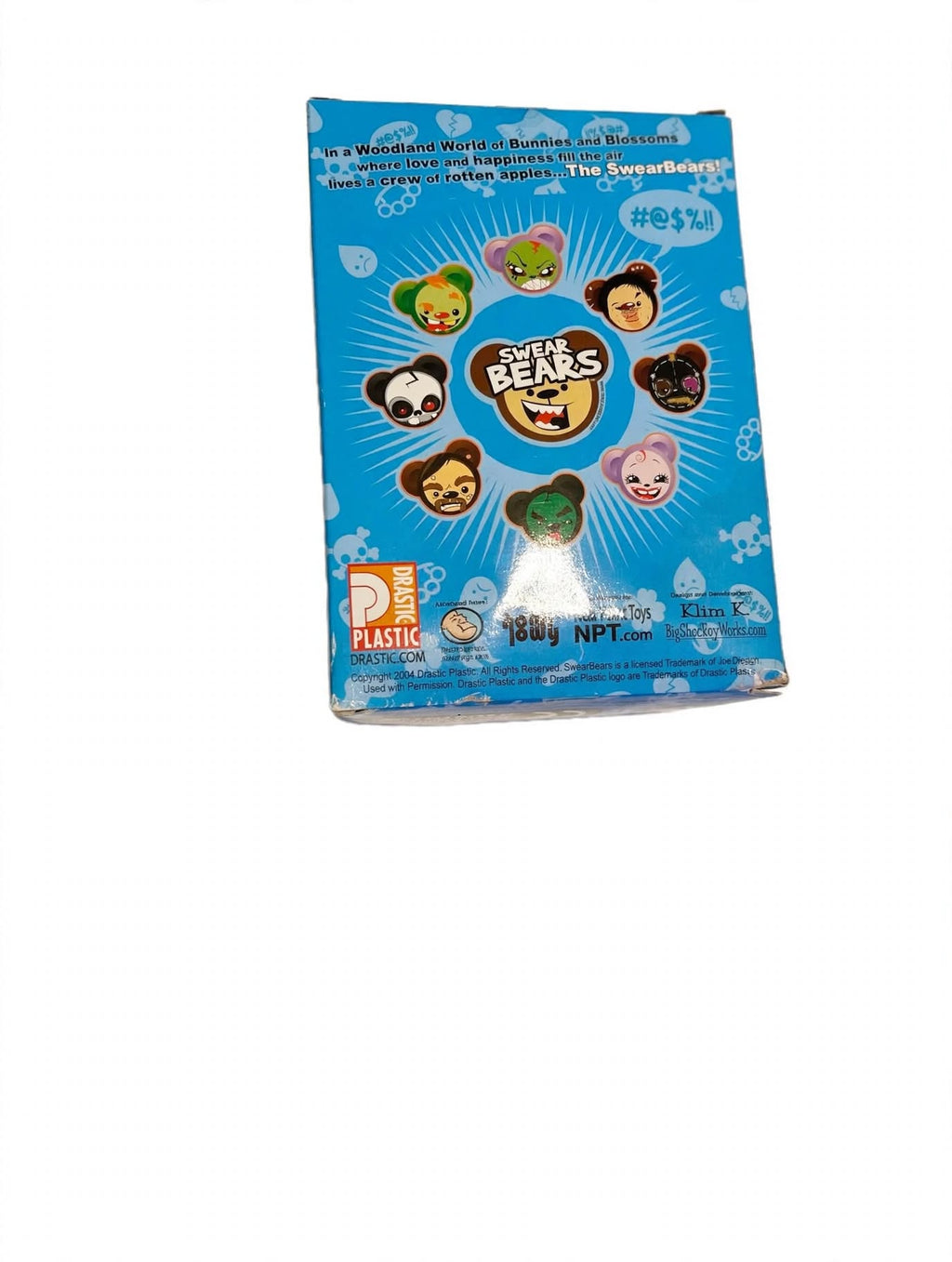 Swear Bears Series 1 Irish Bear Middle Finger 2004 Brand New Sealed Box