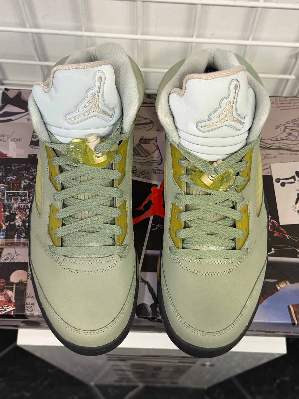 Air Jordan 5 Jade Horizon Size 9.5 Men’s Shoes