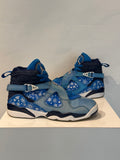 Air Jordan 8 Retro Snowflake Size 5.5y Gradeschool Shoes