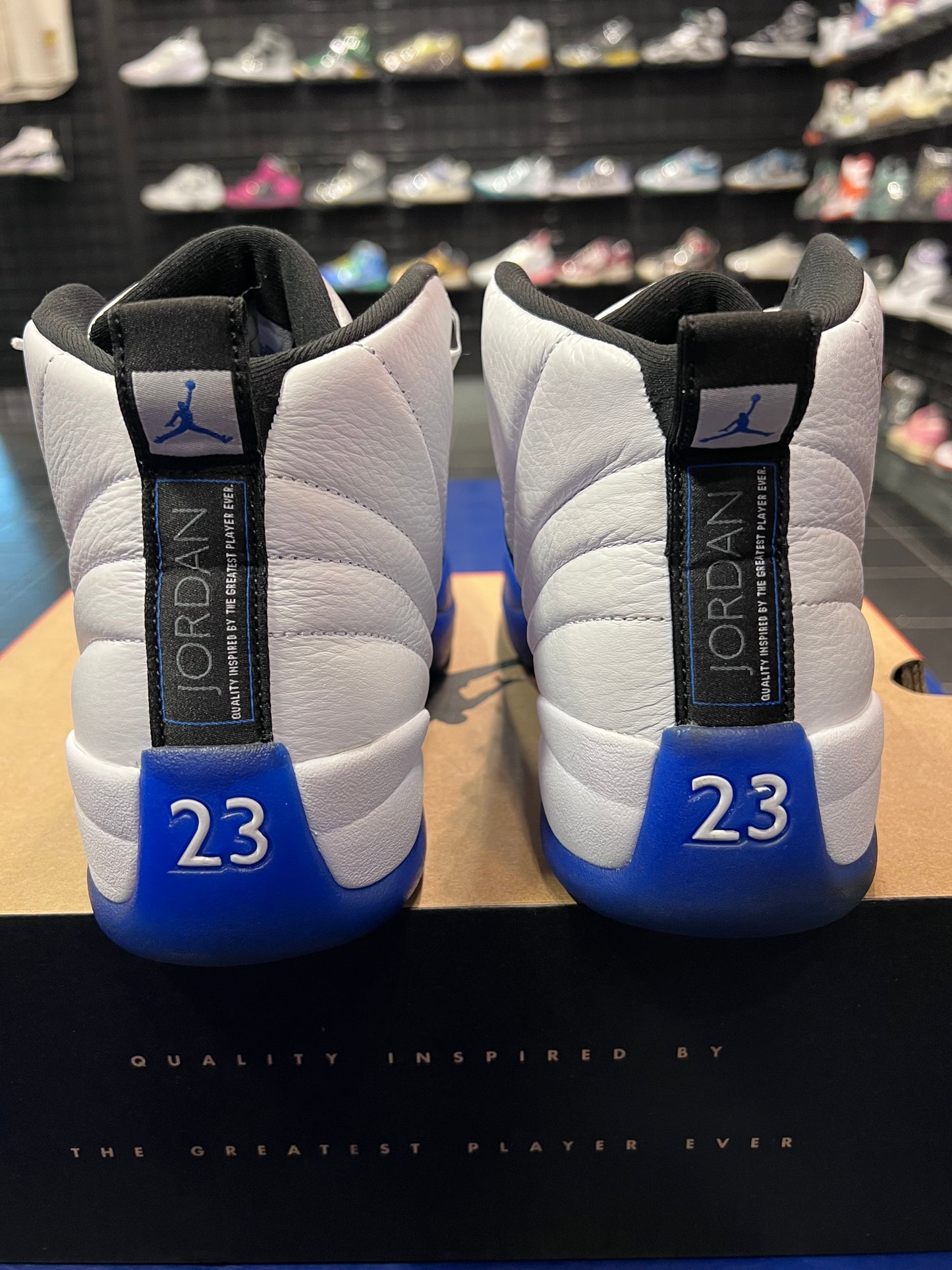 Men’s Air Jordan 12 Blueberry Size 9.5