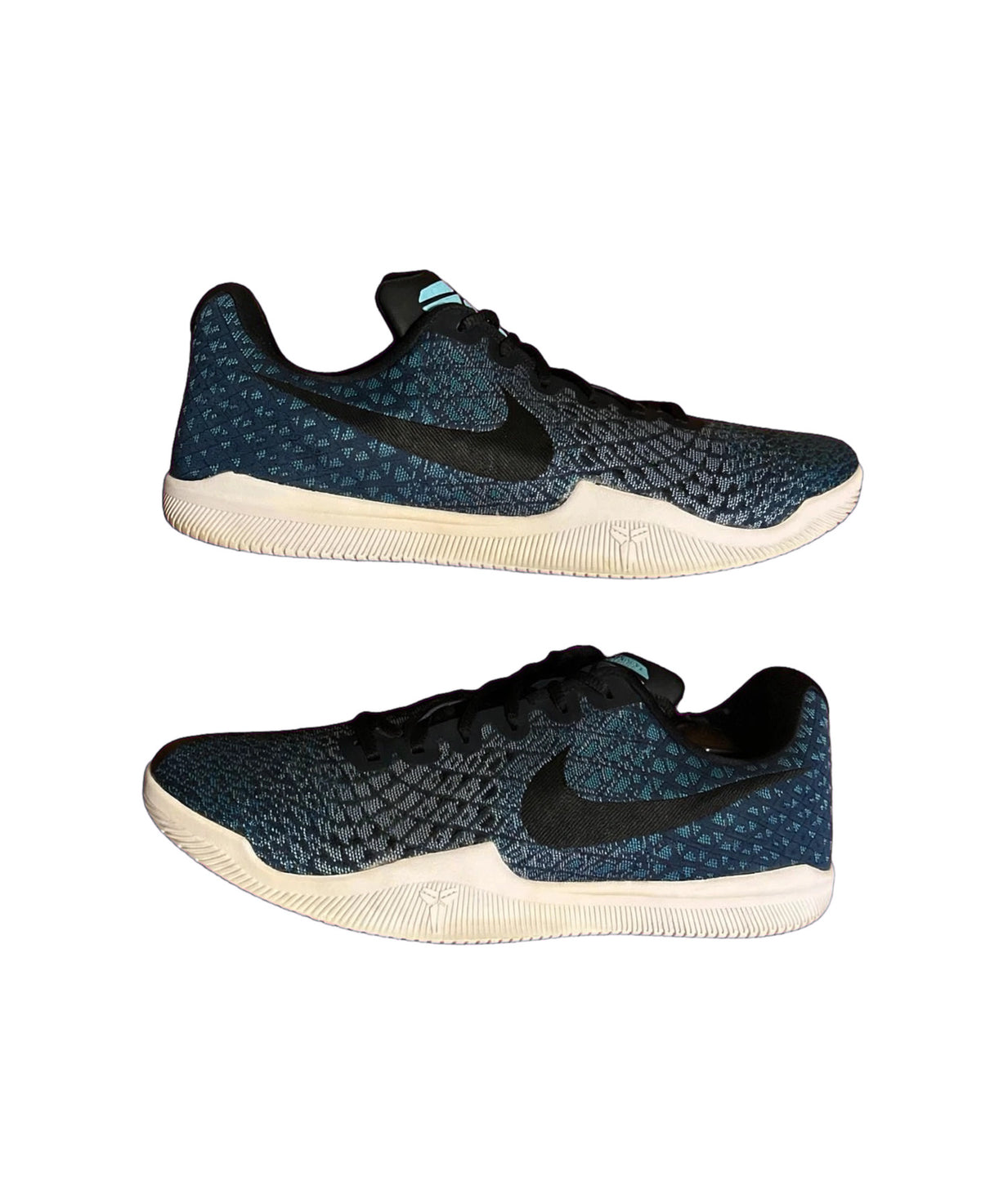 Nike Kobe Mamba Instinct 852473-401 Blue Lagoon Black Size 13 Very Clean