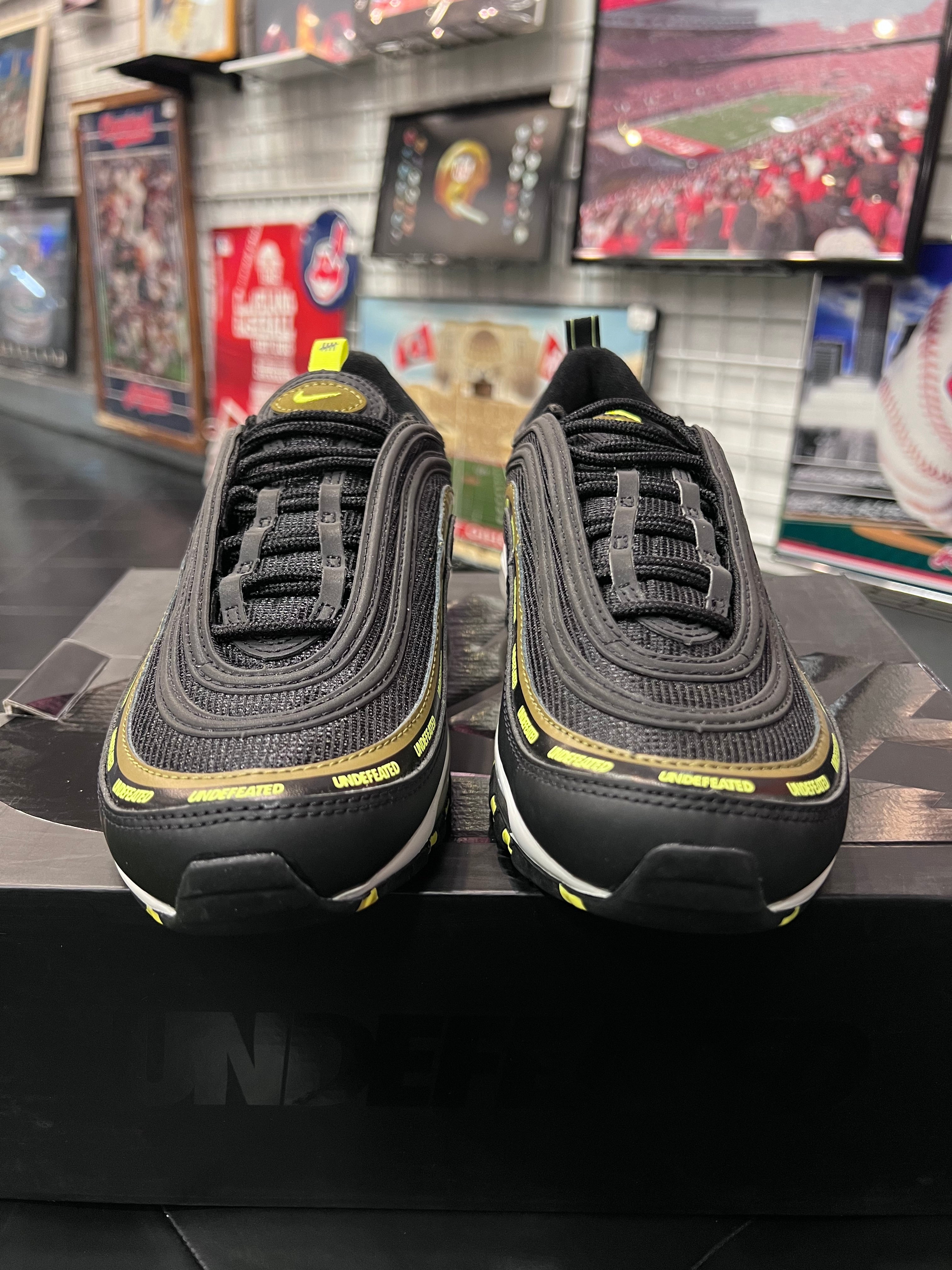 Men’s Nike Air Max 97 Undefeated Black Size 7 Shoes