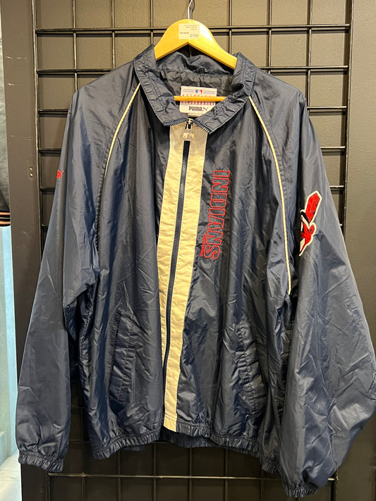 Men’s Puma Cleveland Indians Zip Up Size XL