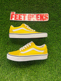 Kids Vans Low Yellow Brand New