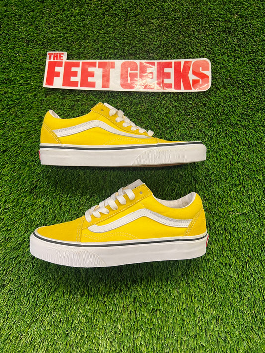 Kids Vans Low Yellow Brand New