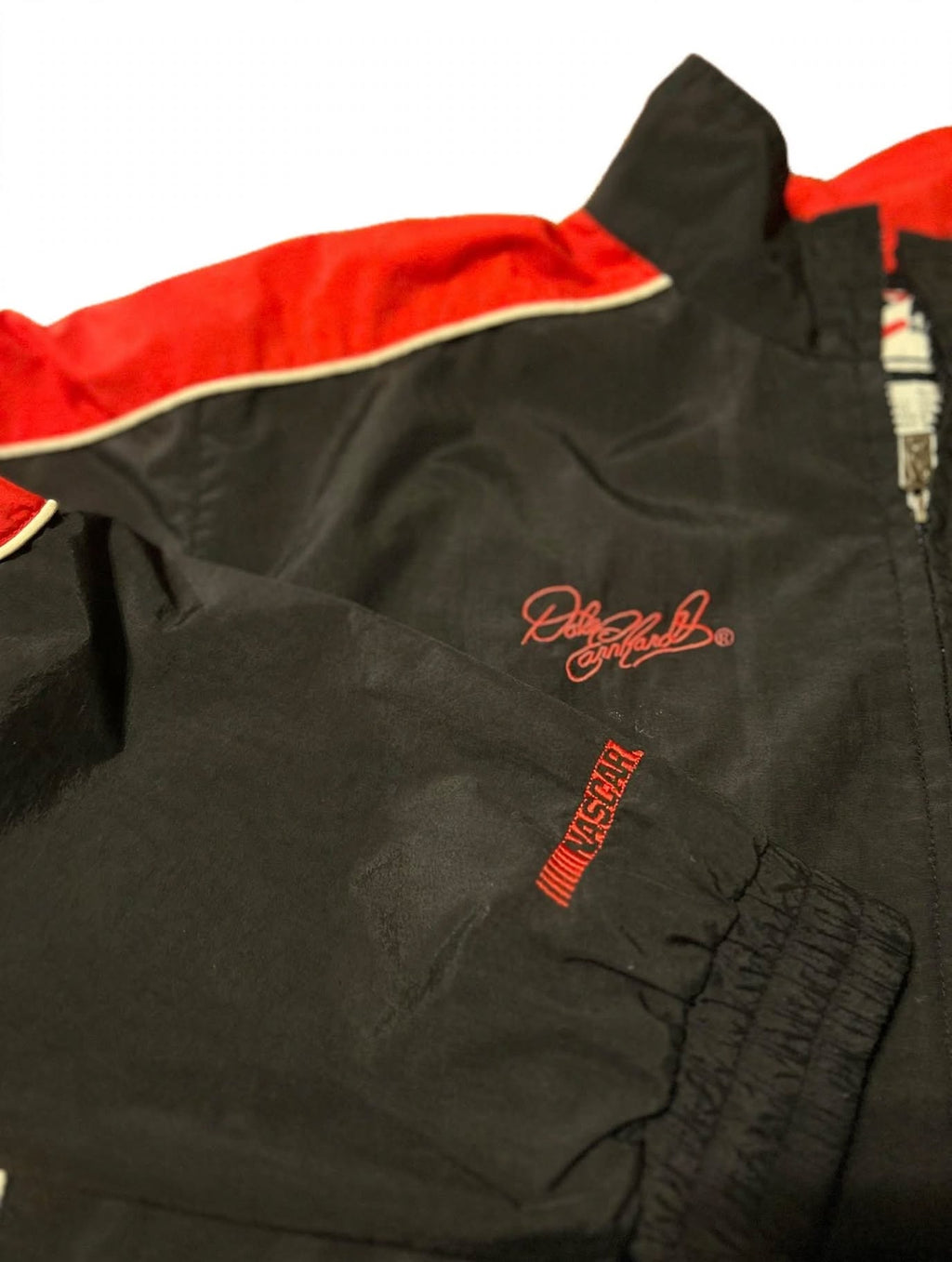 Dale Earnhardt 7 Time Champion Jacket Mens L Chase Authentics NASCAR #3 Black