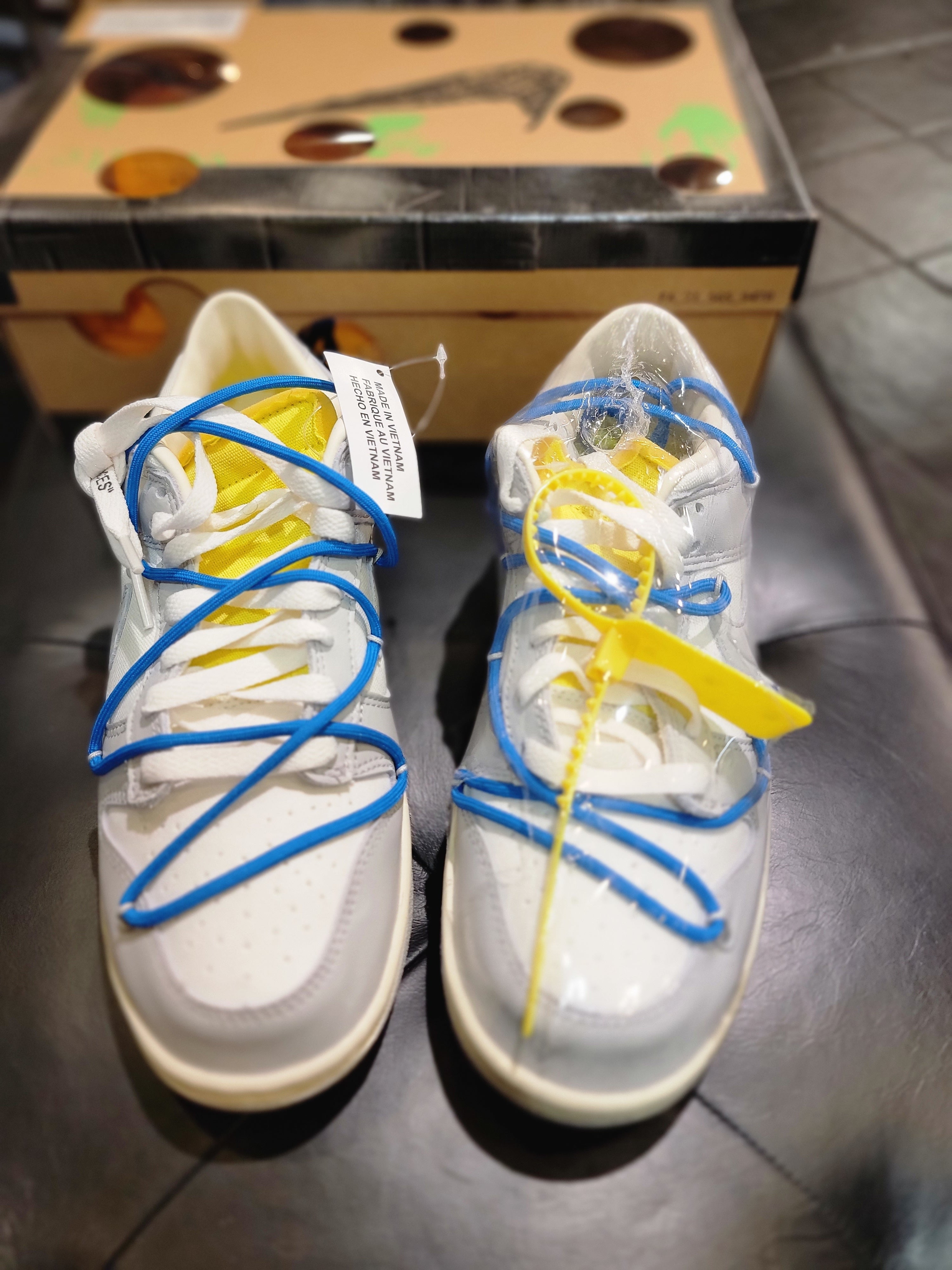 Nike Dunk Low Off White Lot 10 Size 8 Men Shoes