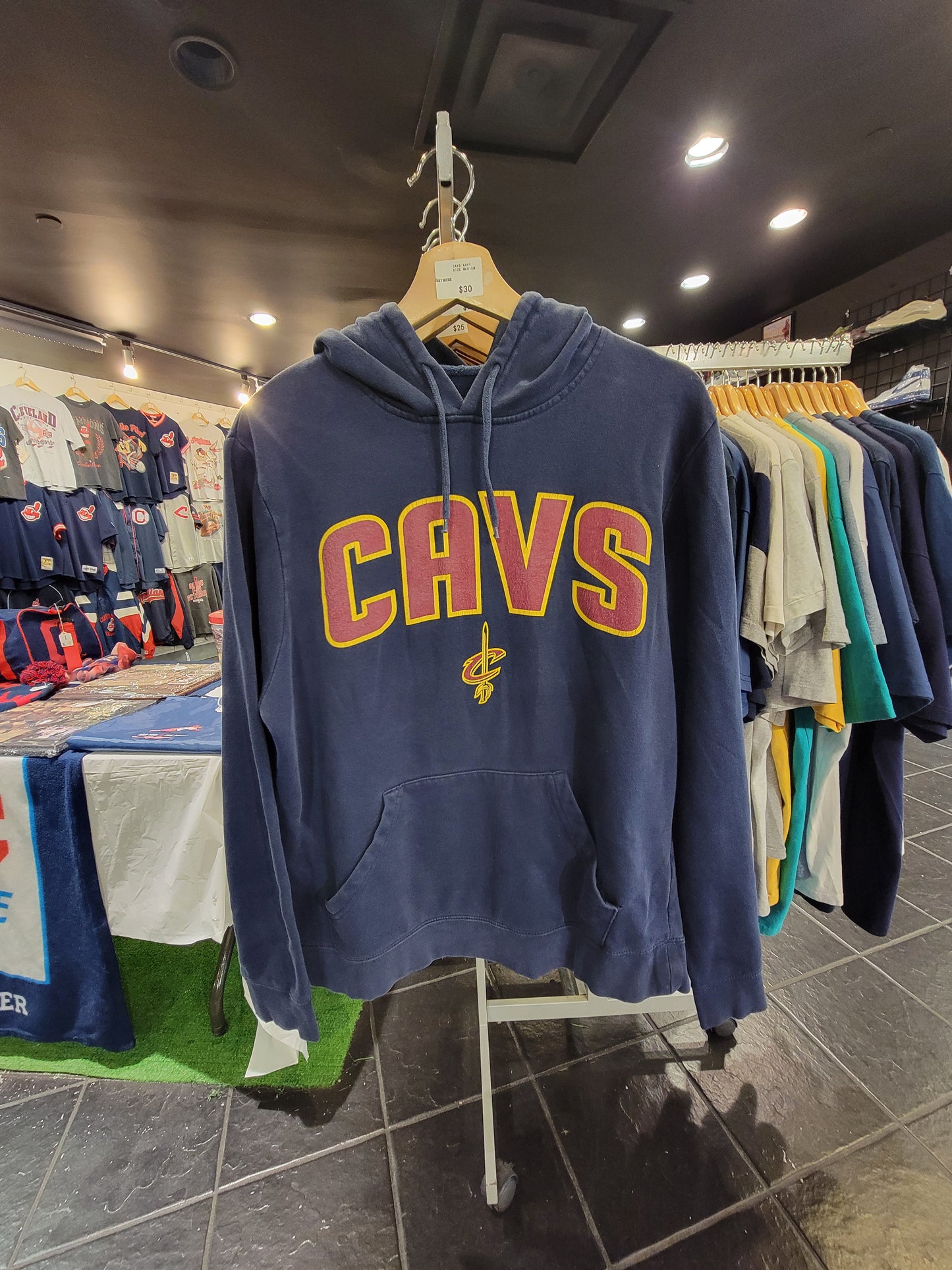 Cavs Navy Medium Hoodie size Medium