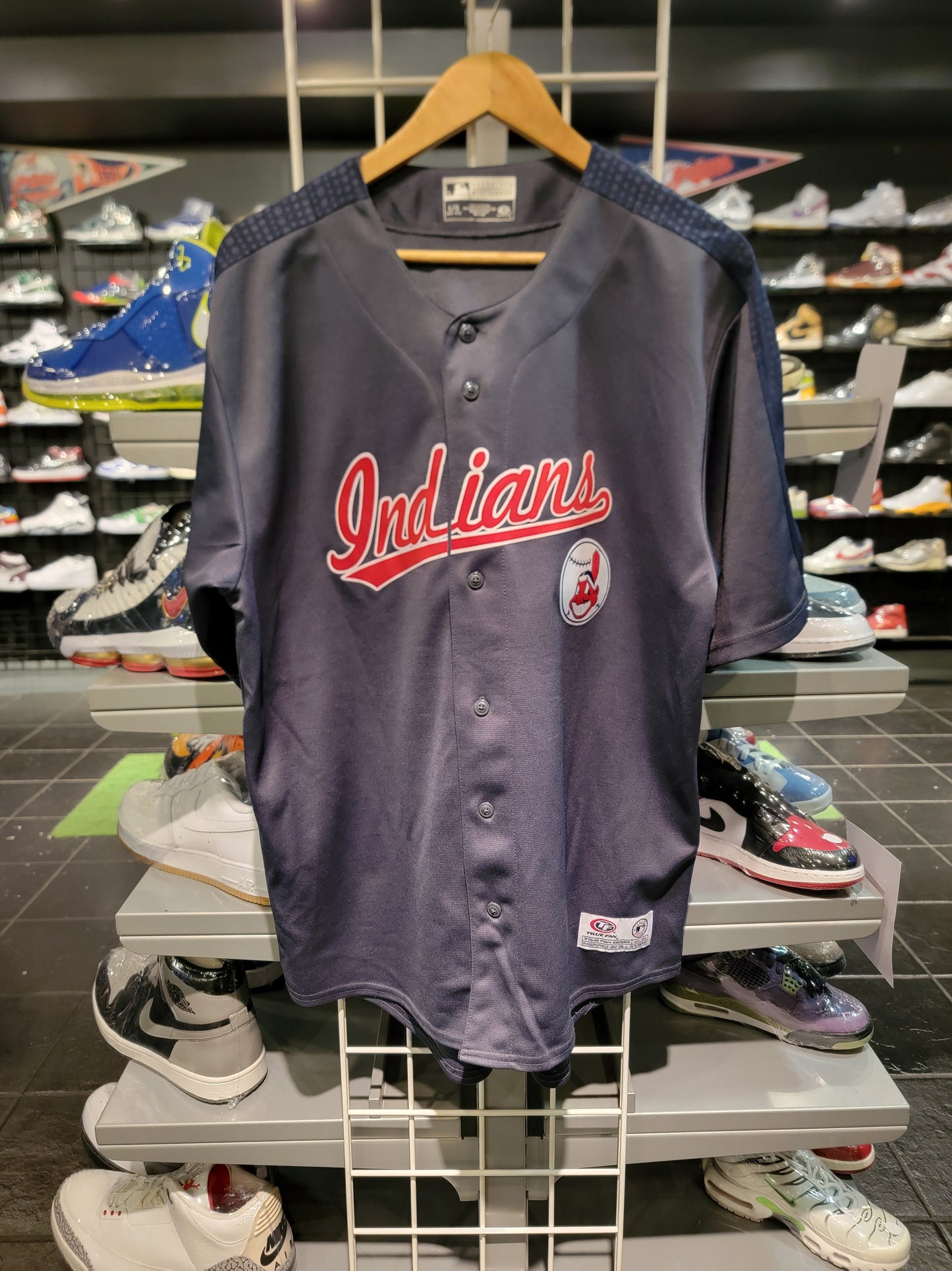 Indians True Fan Jersey size Large