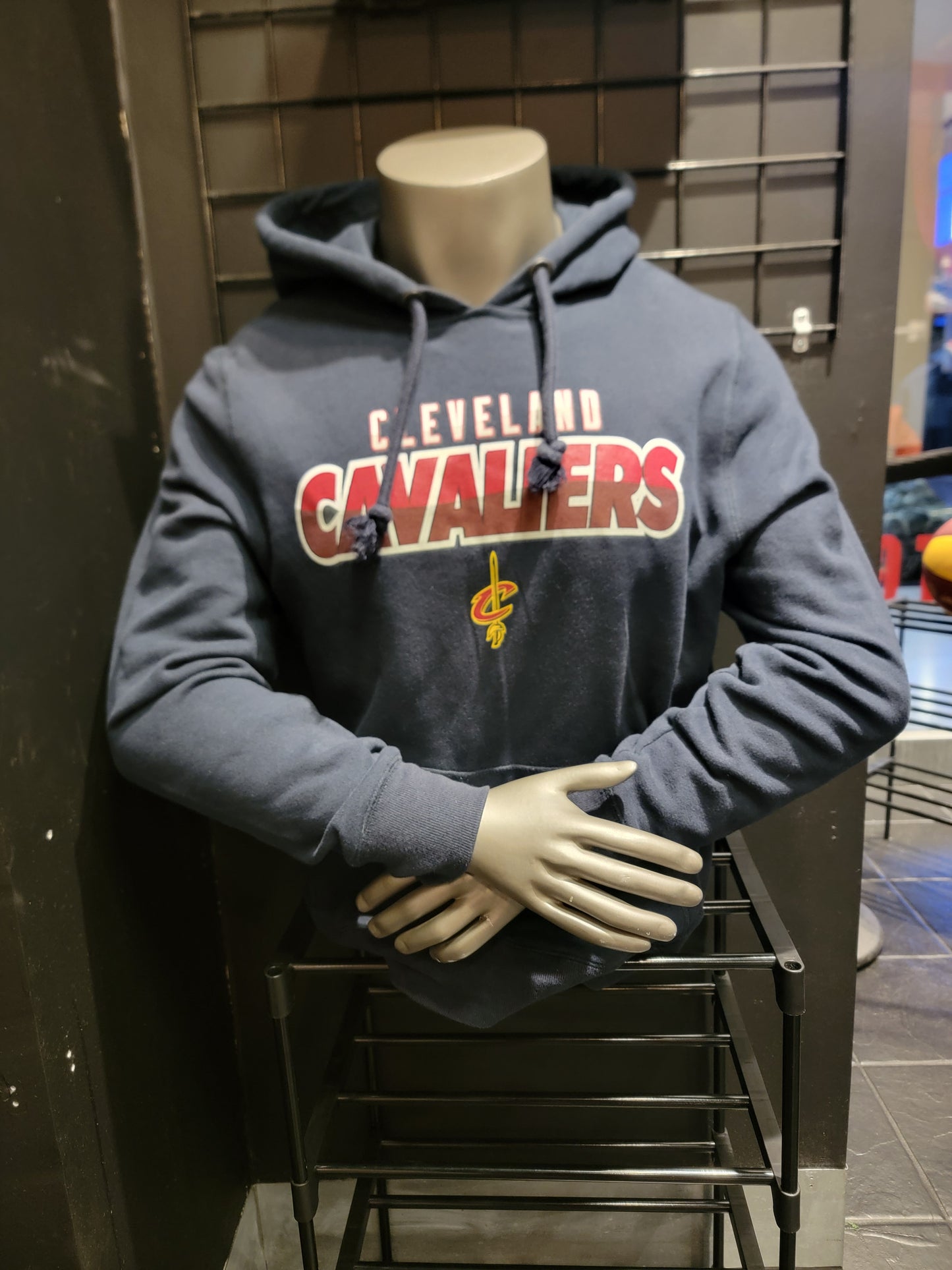 Cavs 47 Navy Hoodie size Large