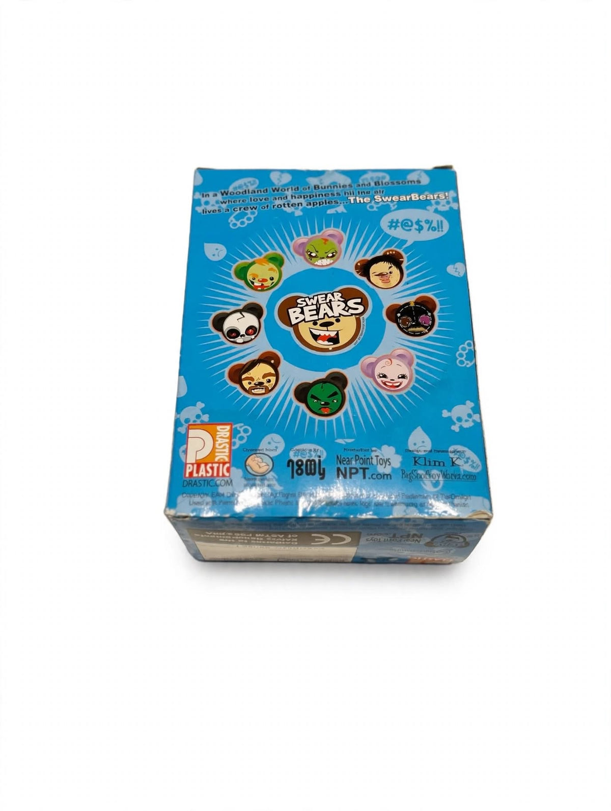 Swear Bears Brit Bear Union Jack DPSBB-1000 Series 1 2004 Sealed Box Punk