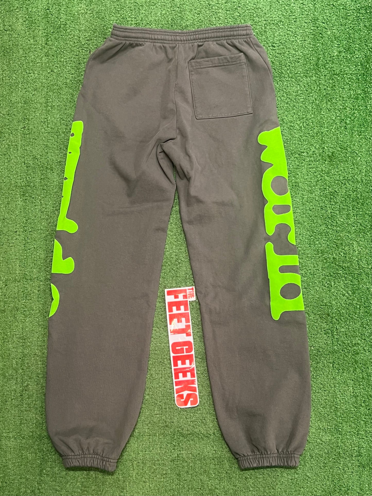 Men’s Sp5der Sweatpants Grey/Green Brand New