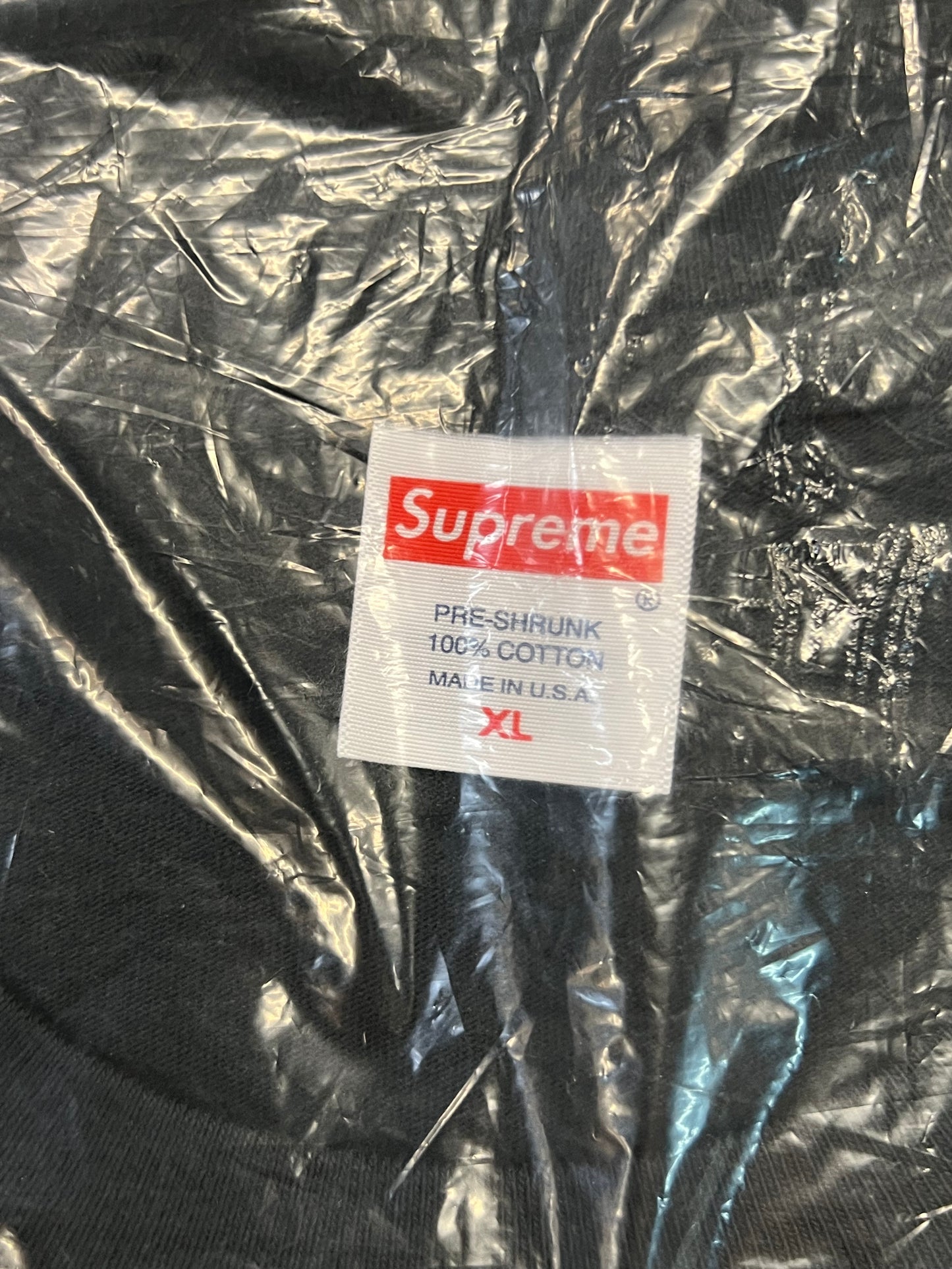 Men’s Supreme Andre 3000 Tee Black Size XL Brand New