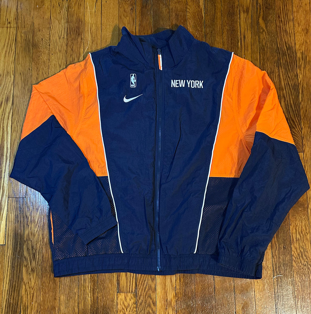 Nike NBA New York Knicks City Edition Full-Zip Warm-Up Tracksuit