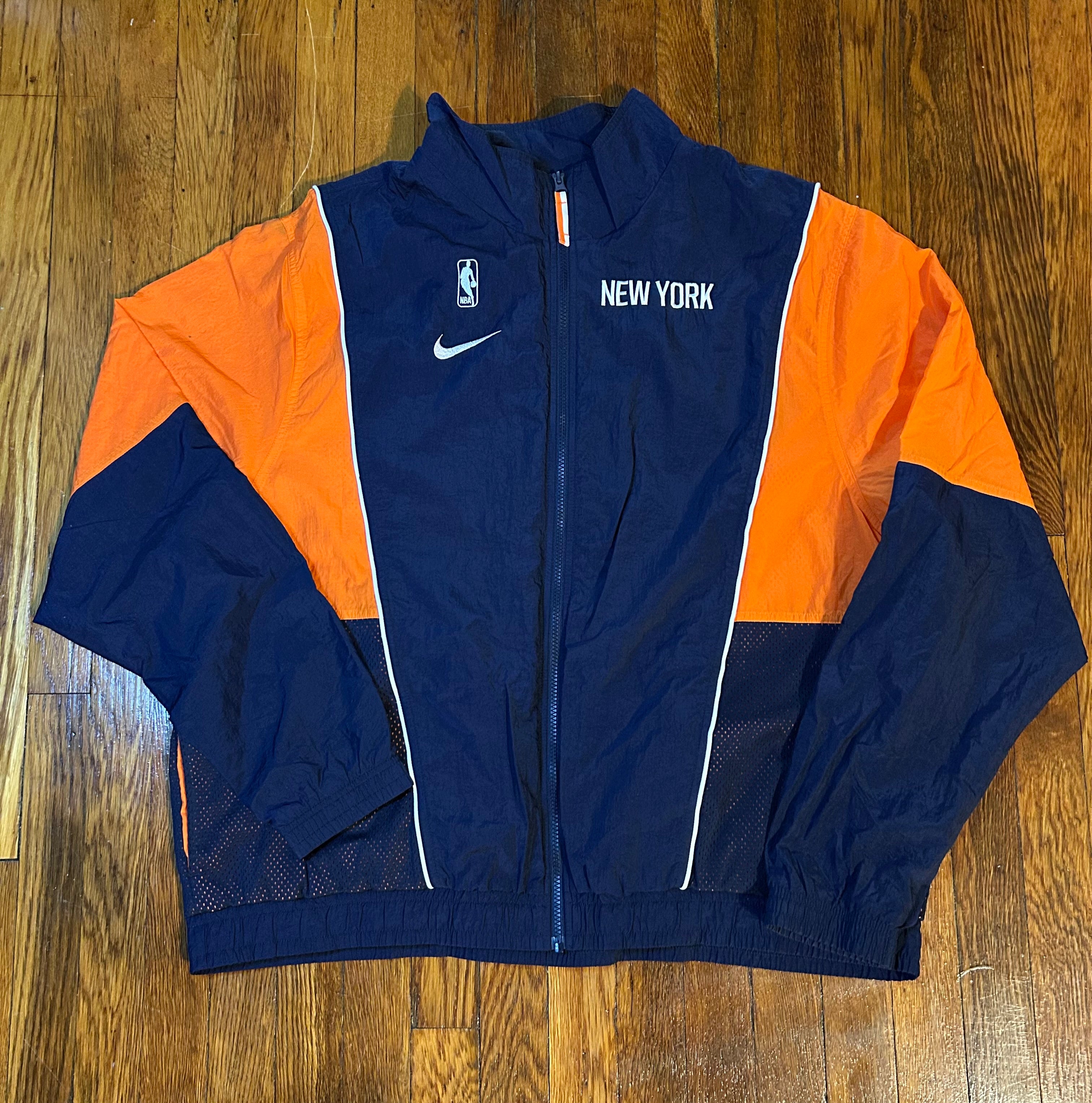 Nike NBA New York Knicks City Edition Full-Zip Warm-Up Tracksuit