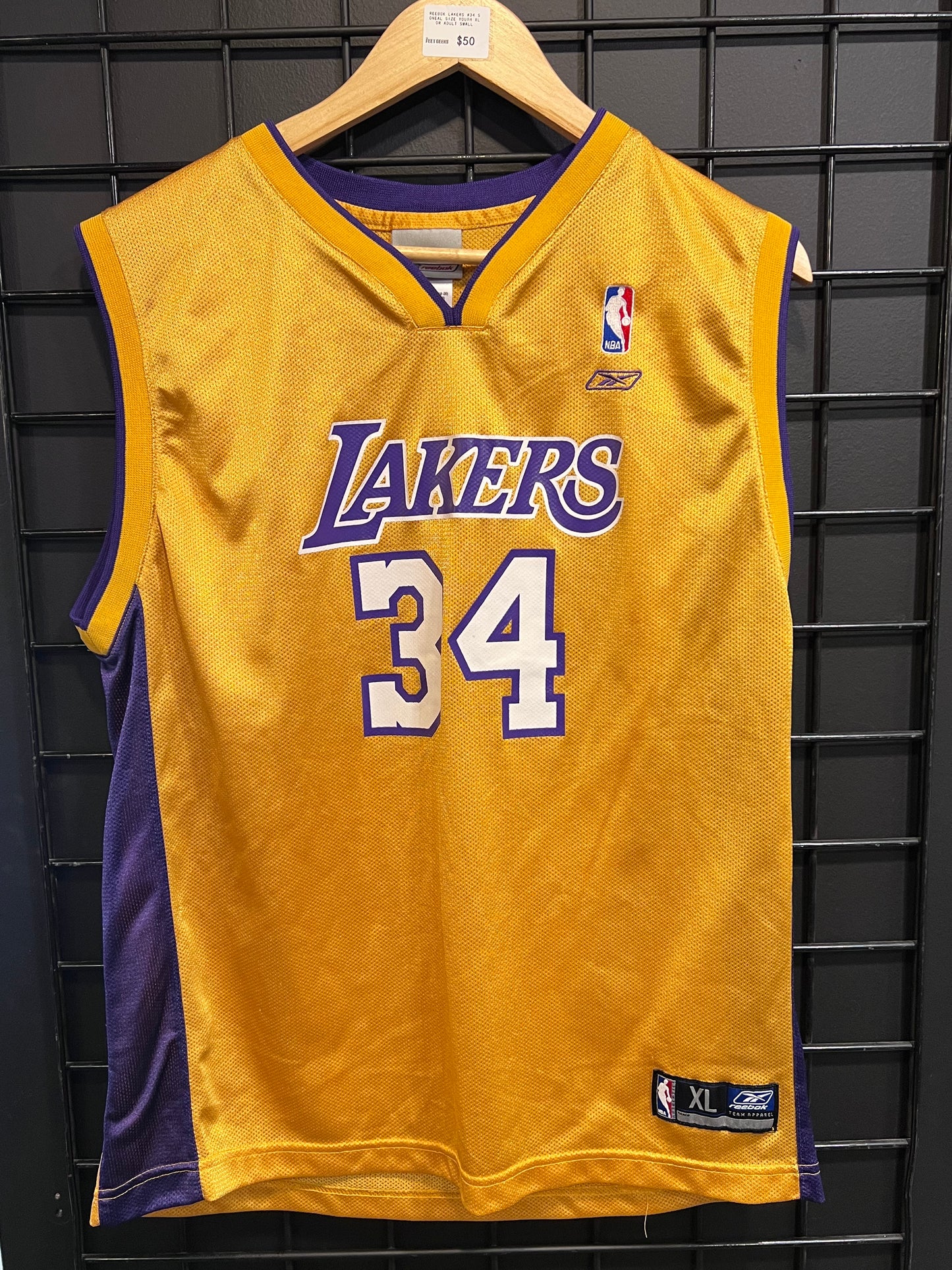Youth Lakers Shaq Jersey Size L