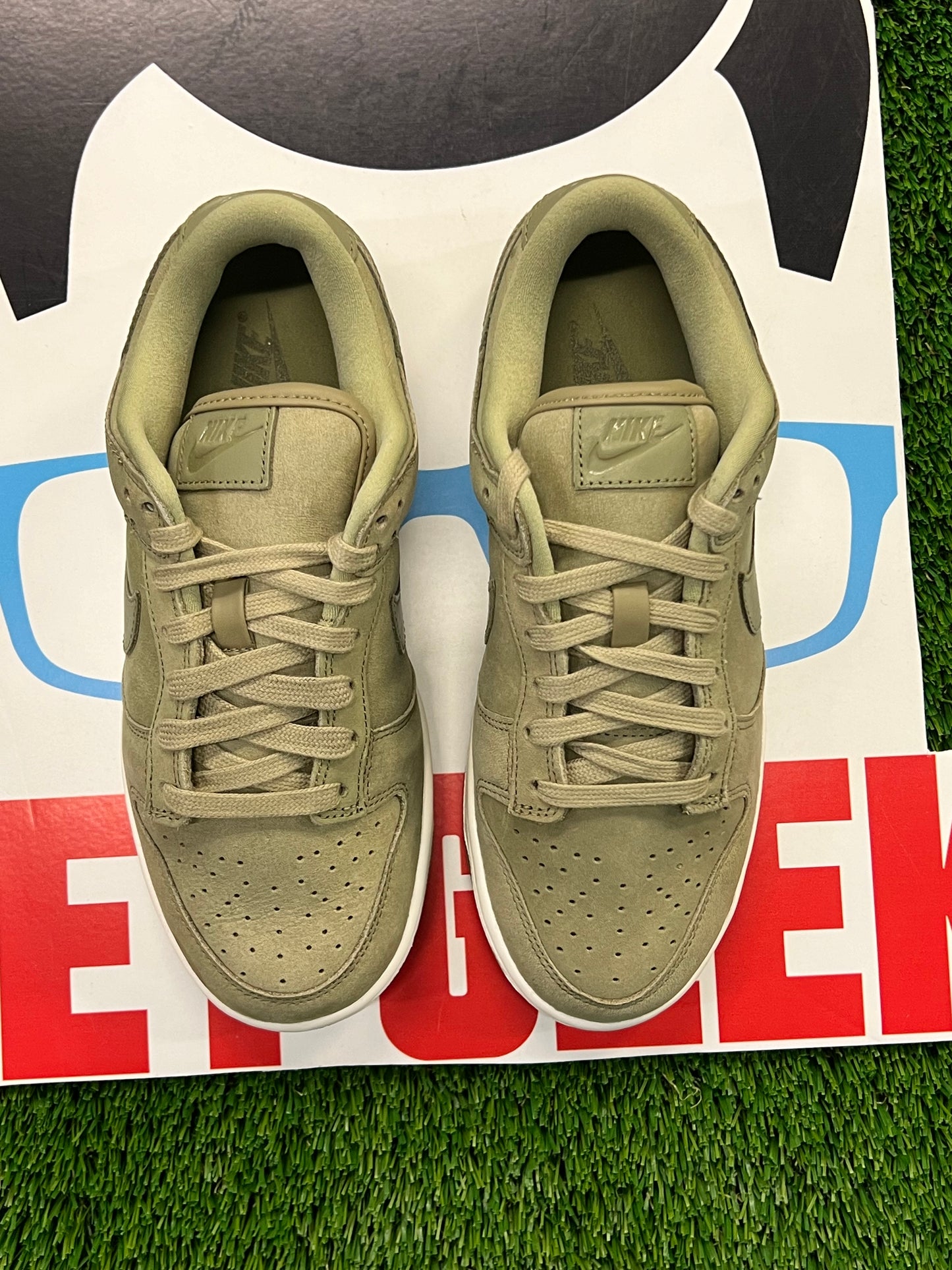 Women’s Nike Dunk Low Olive Brand New