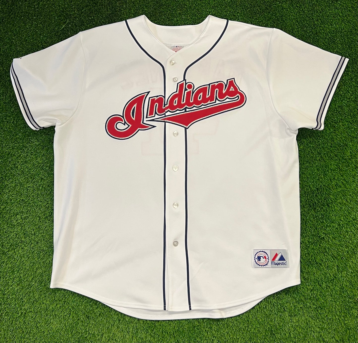 Men’s Vintage Cleveland Indians Martinez Jersey Size 2XL