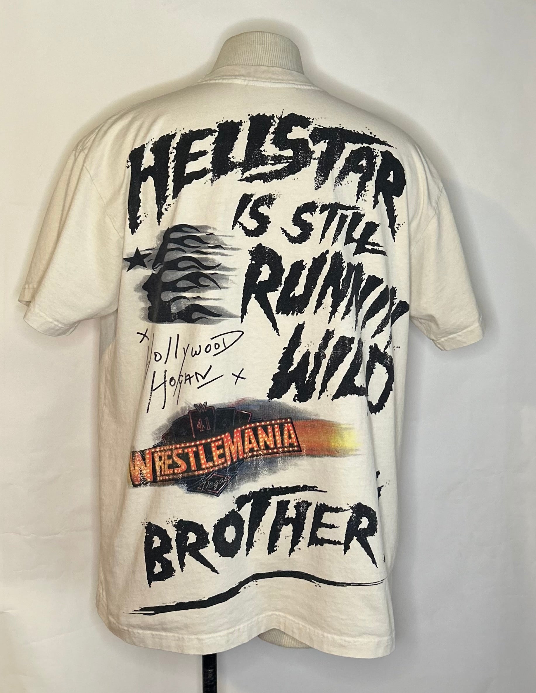 Hellstar WWE Complex Exclusive Hulk Hogan T Shirt Size Large