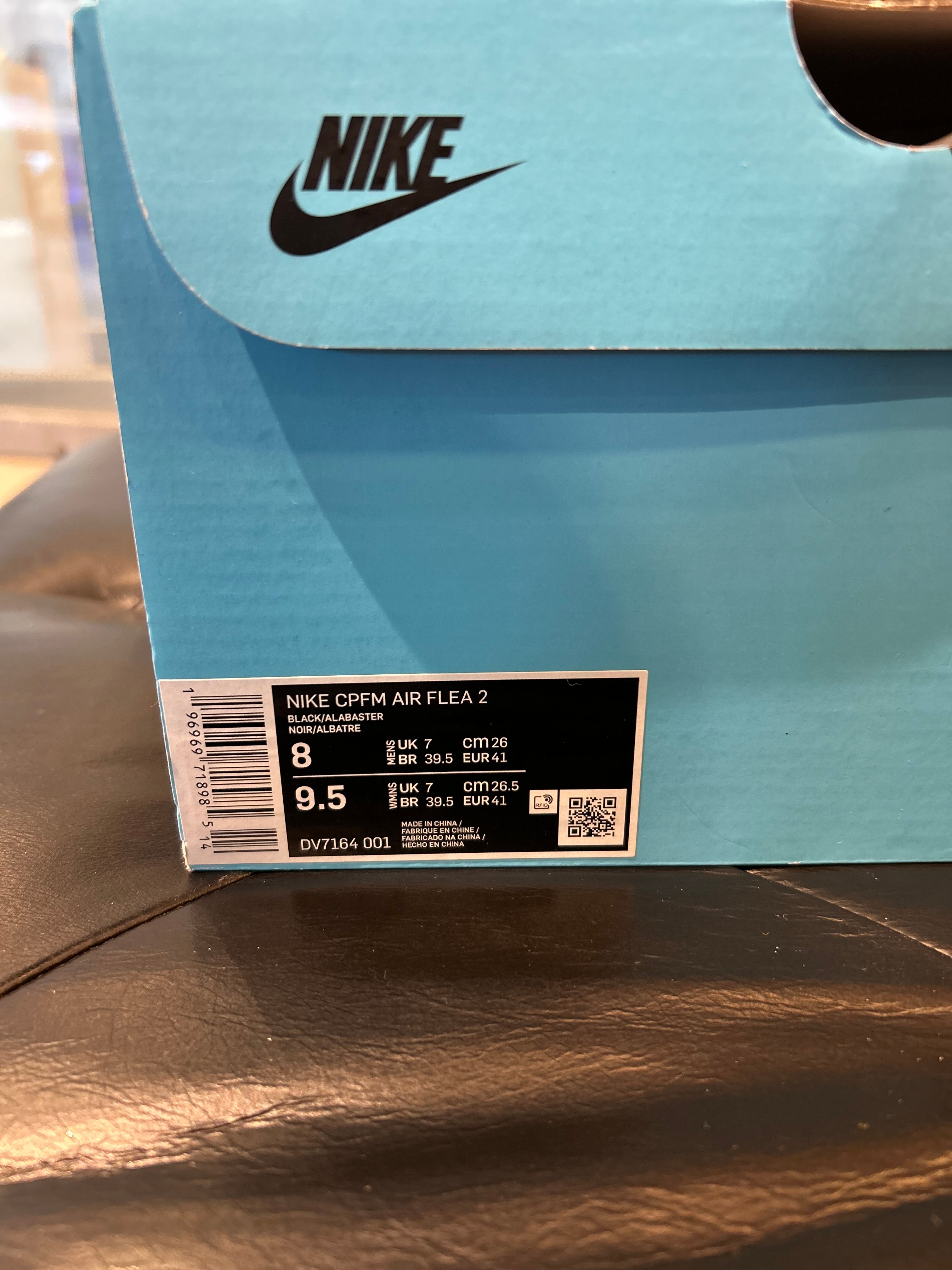 Nike CPFM Air Flea 2 Black Size 8 Men’s Shoes