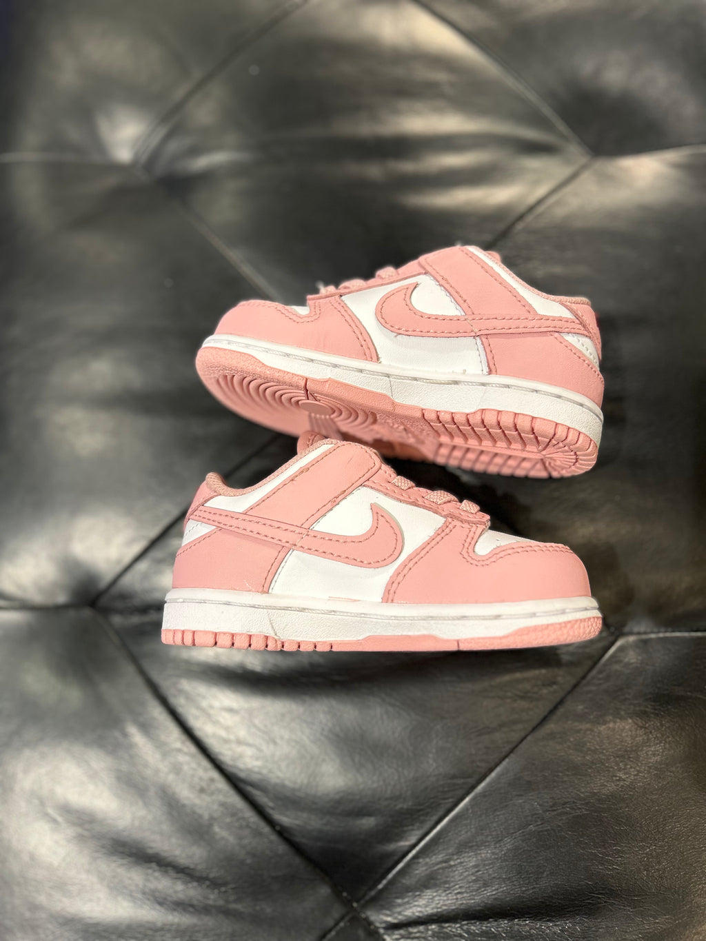 Baby Girls Nike Dunk Low size 7c Toddler shoes