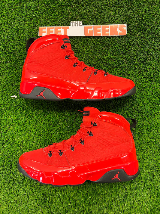 Men’s Air Jordan 9 Chile Red Size 11.5 Shoes